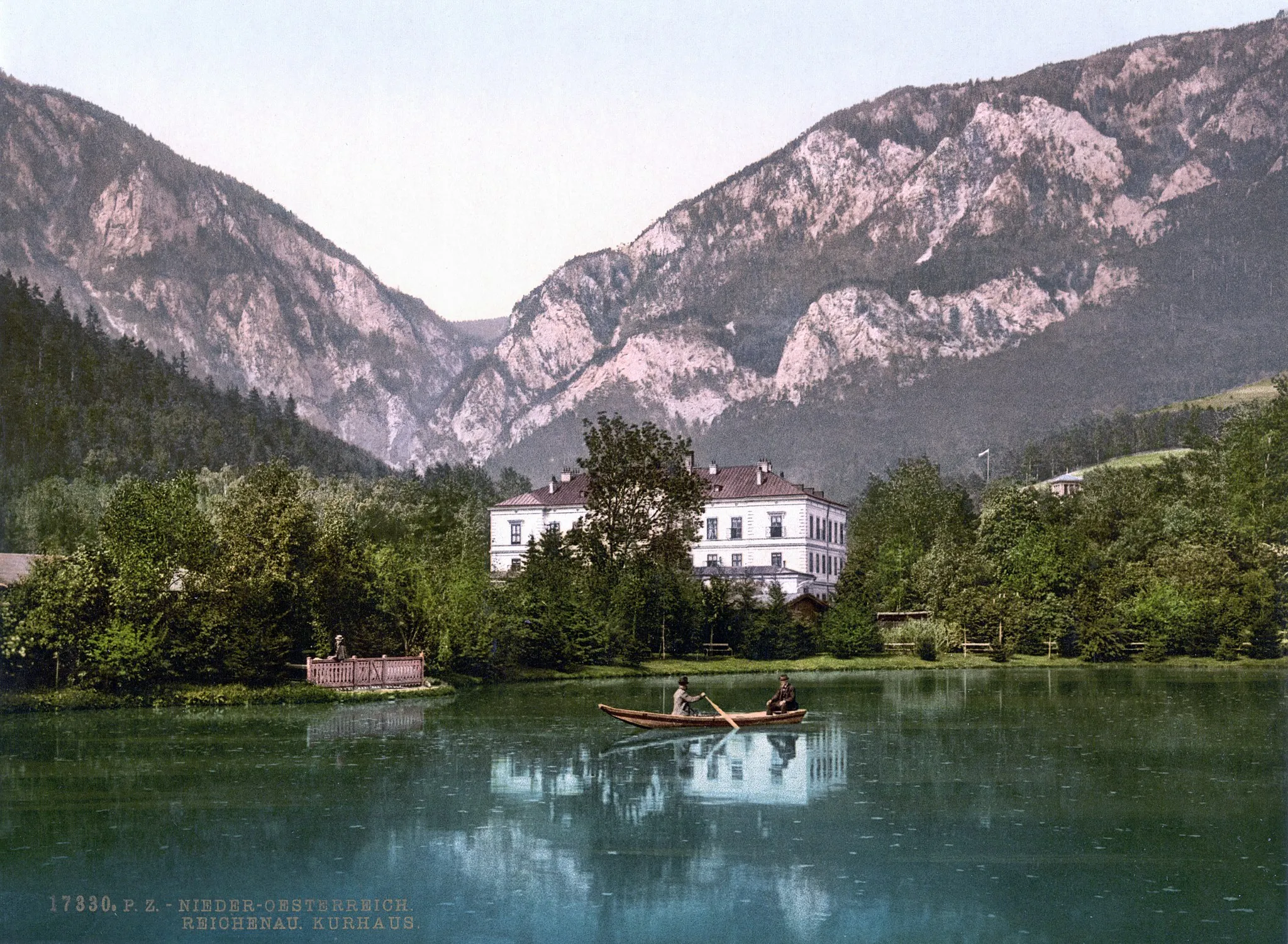 Photo showing: Reichenau an der Rax um  1900