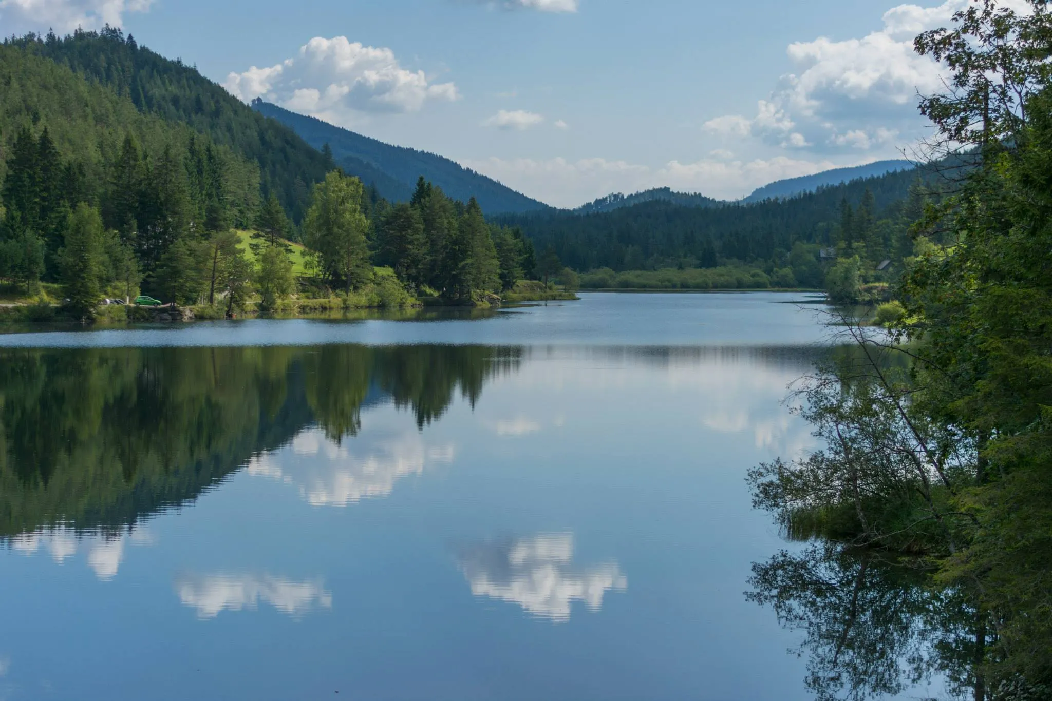 Photo showing: Hubertussee in den Türnitzer Alpen in der Steiermark