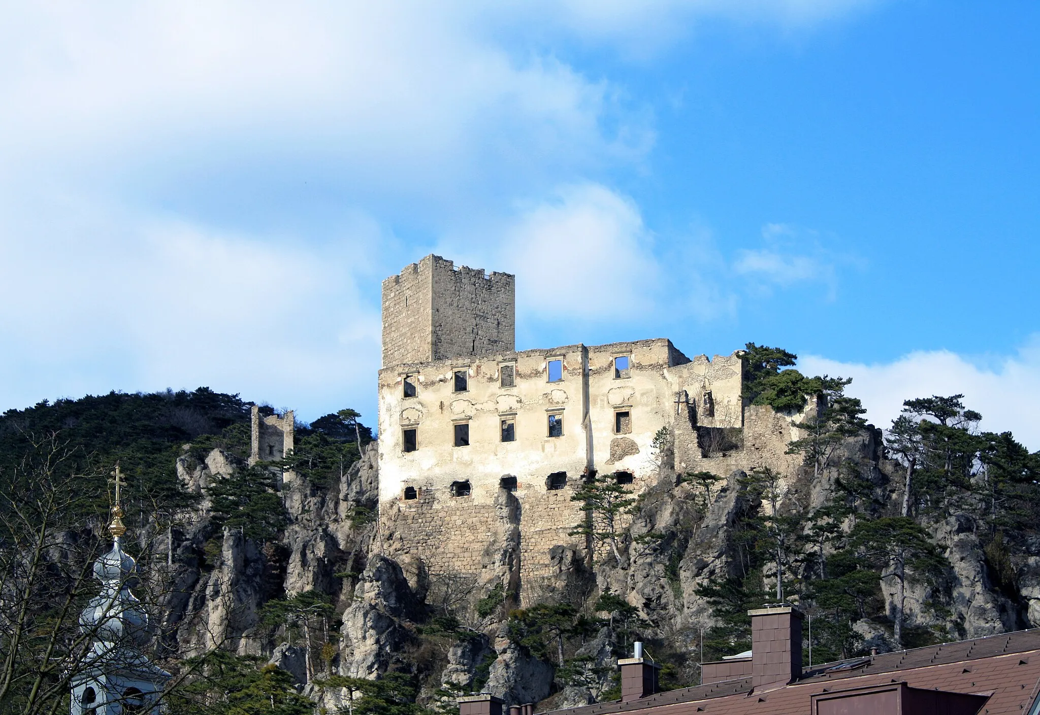 Photo showing: Baden Lower Austria, castle of Rauhenstein