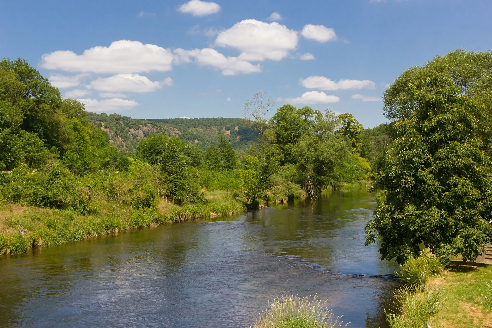 Photo showing: The river Kamp near Buchberg