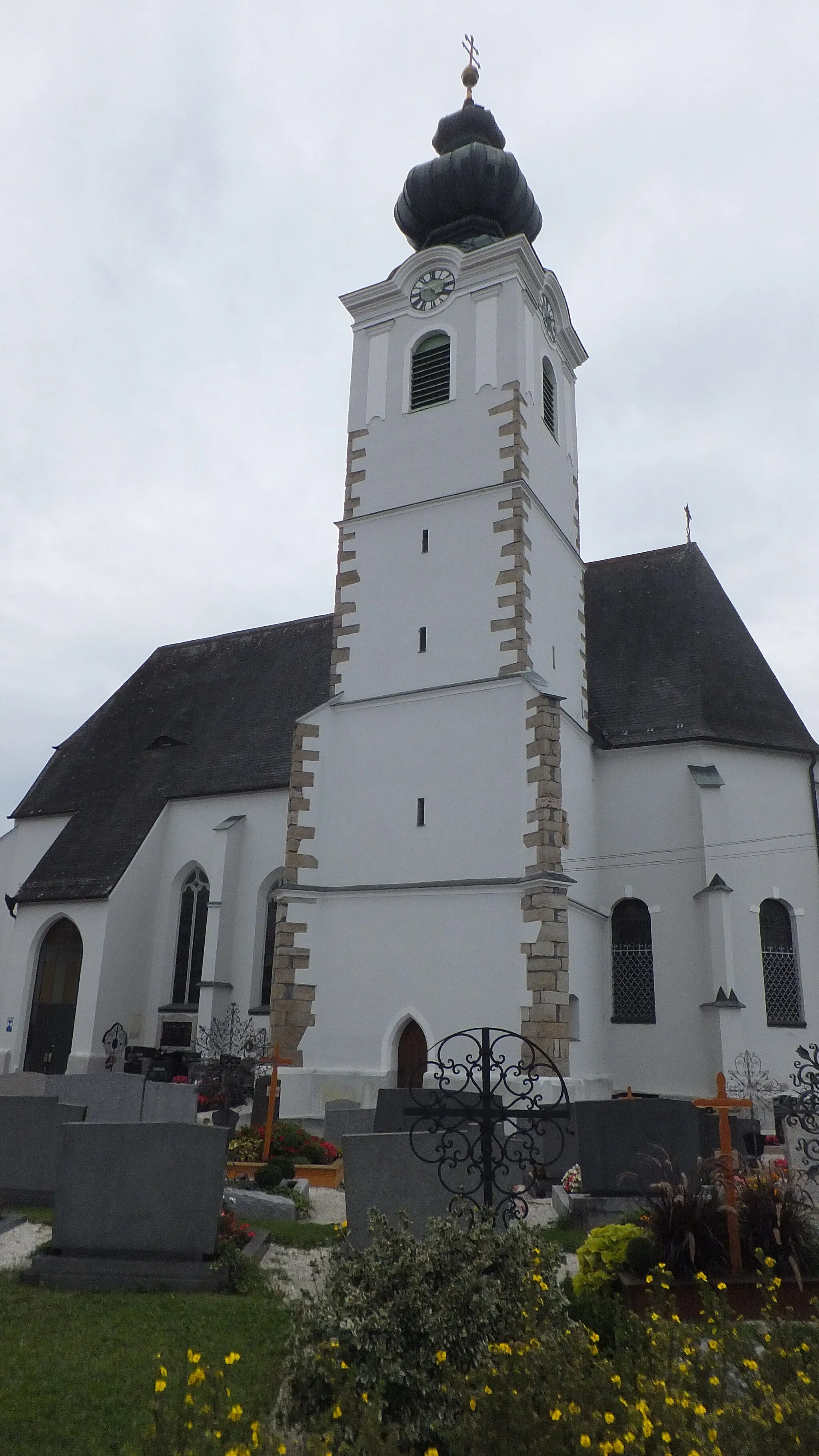 Photo showing: Kath. Pfarrkirche hl. Stefan, Weibern