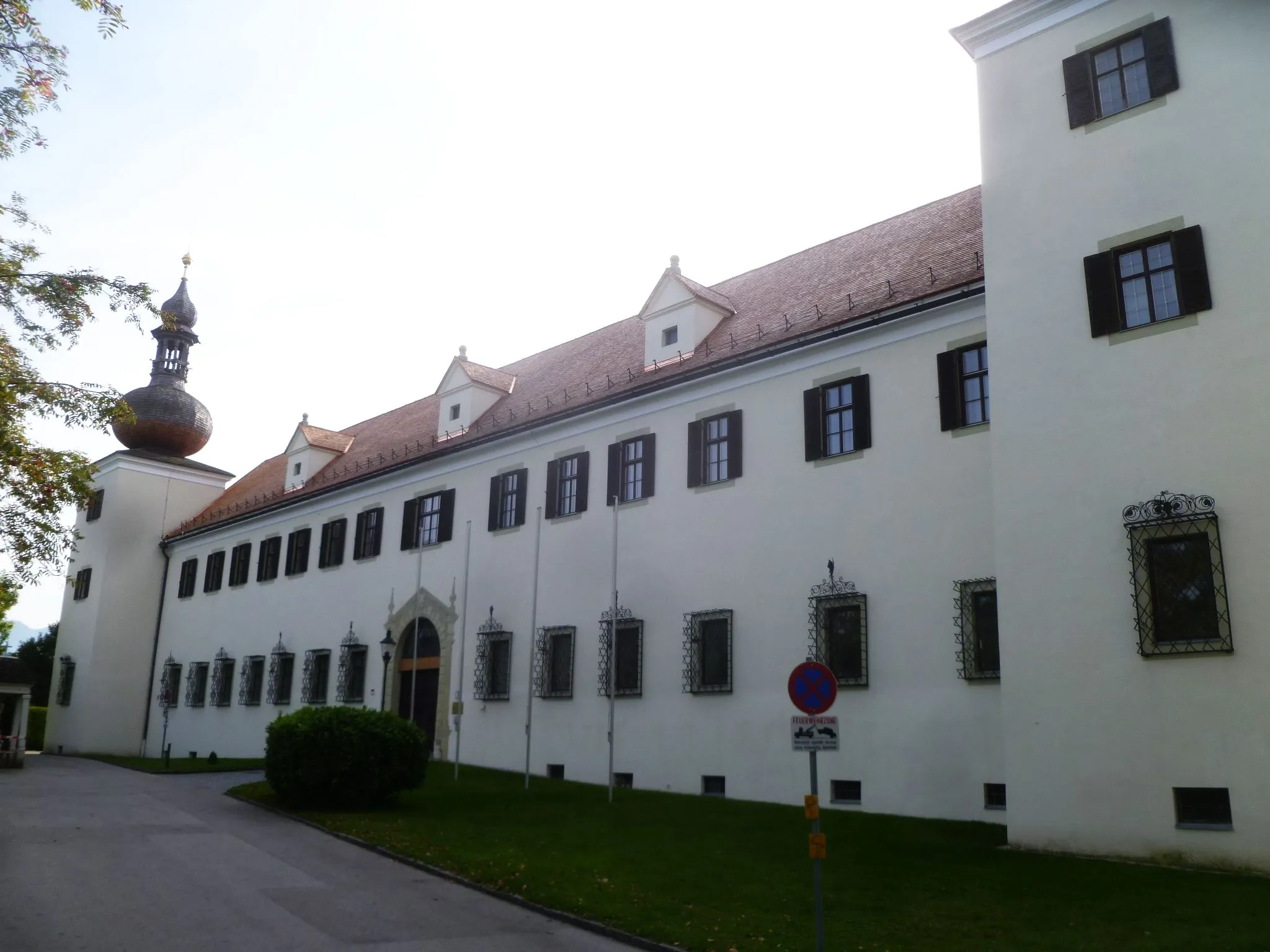 Photo showing: Anlage Landschloss Ort/Forstl.Ausbildungsstätte