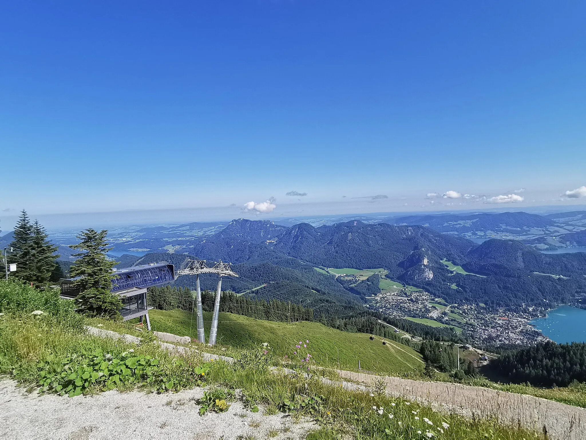 Photo showing: View of Sankt Gilgen, Austria