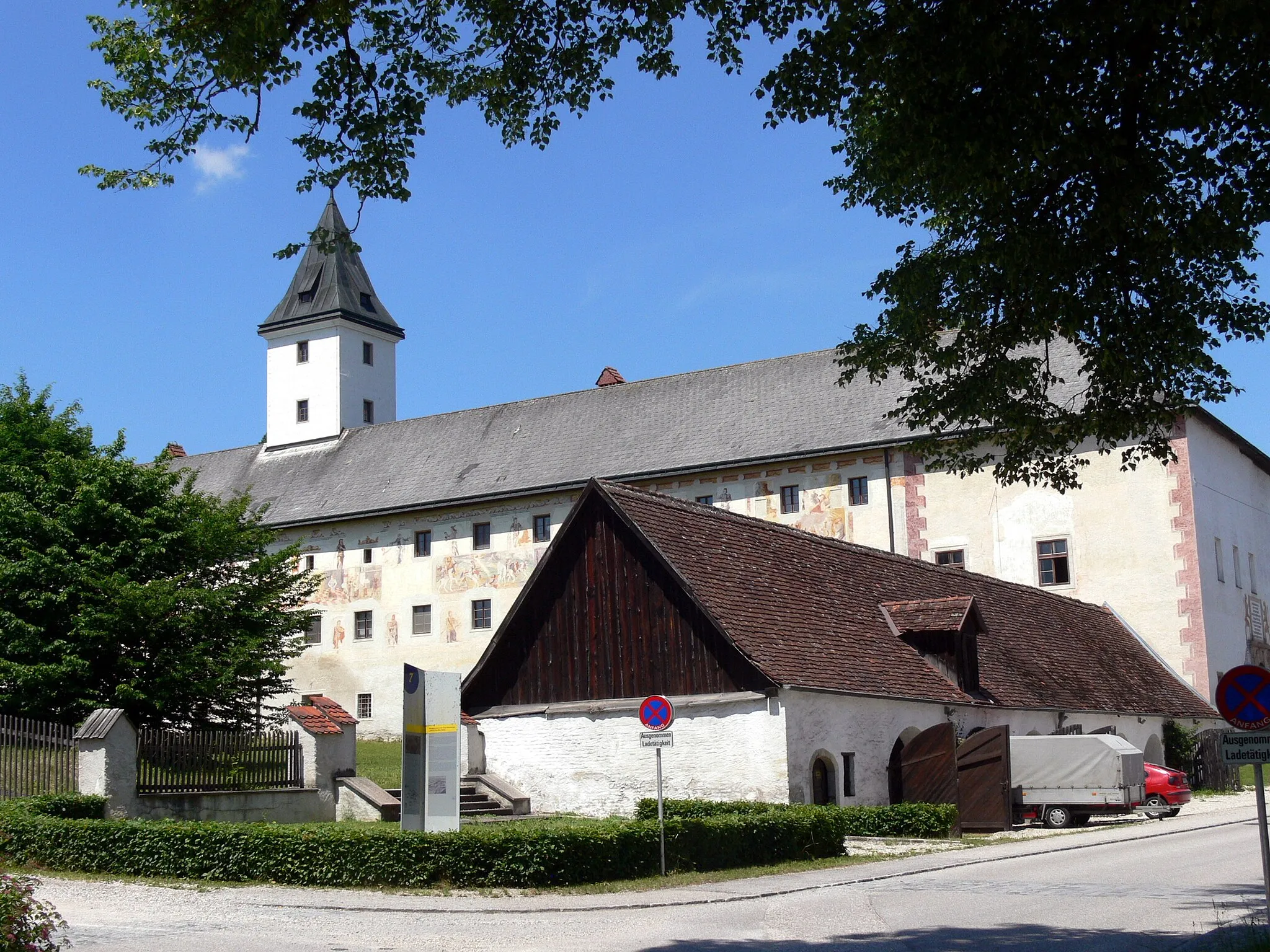 Photo showing: Parz castle ( Upper Austria ).