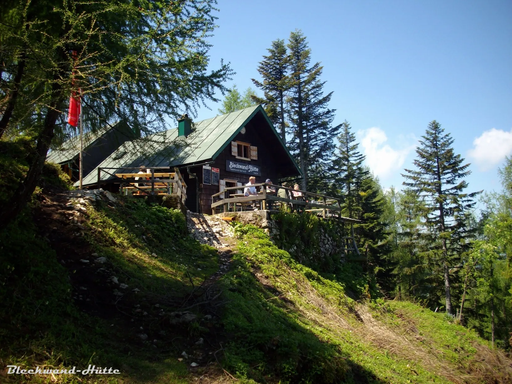 Photo showing: Die Bleckwand-Hütte [1]