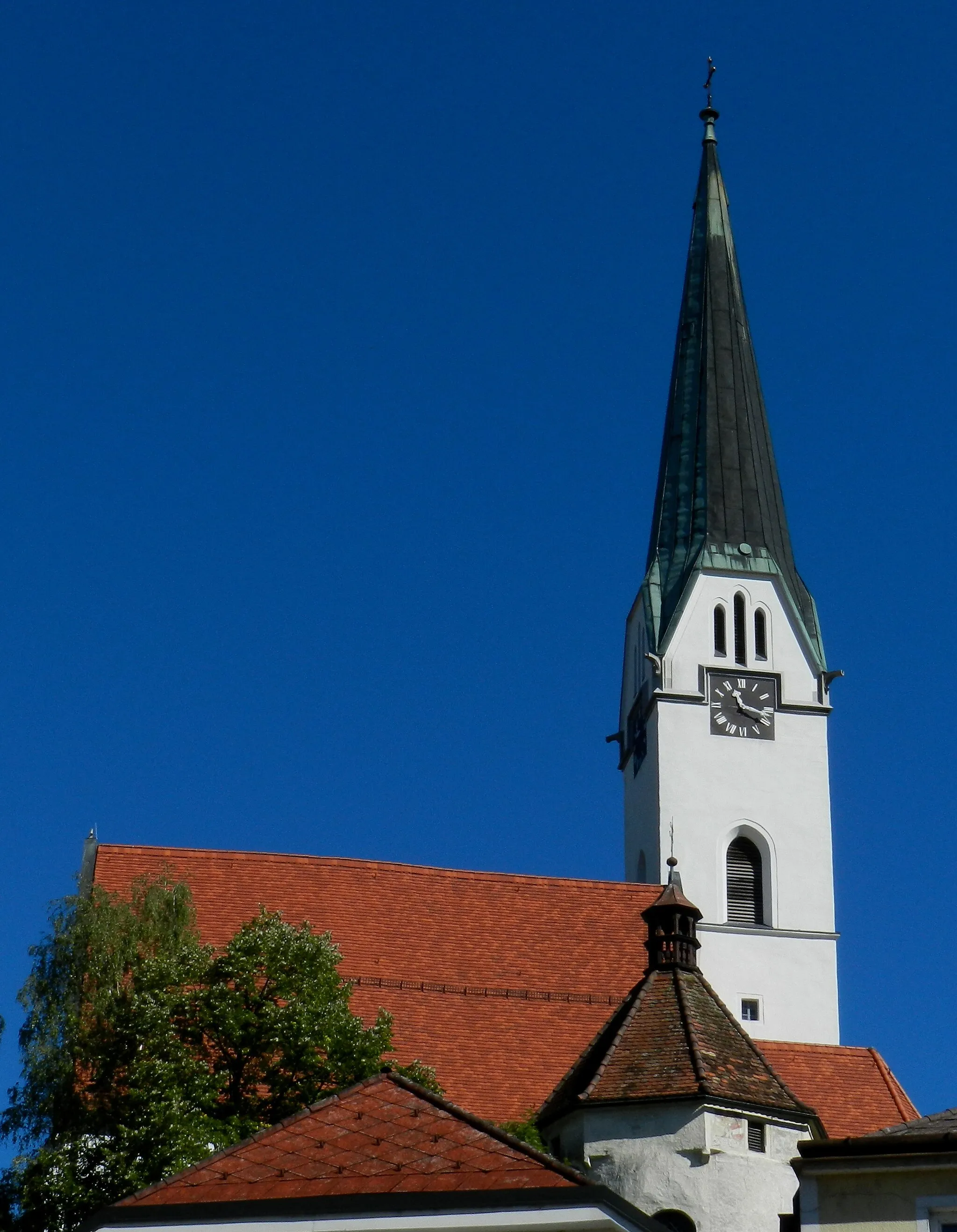 Photo showing: St Nikolas Church in Mauthausen in Austria