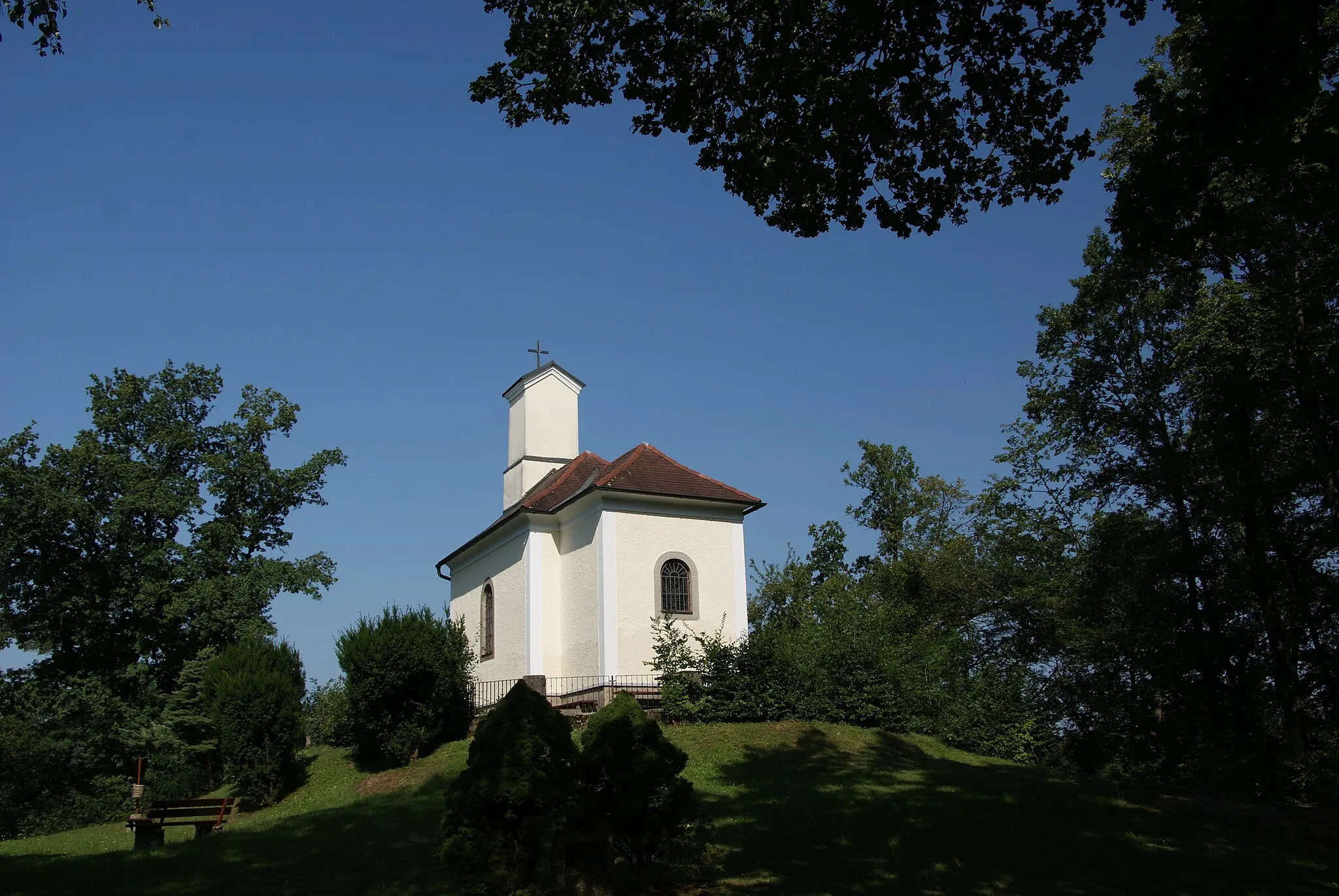 Photo showing: Kalvarienberg-Church in Pregarten, Upper Austria