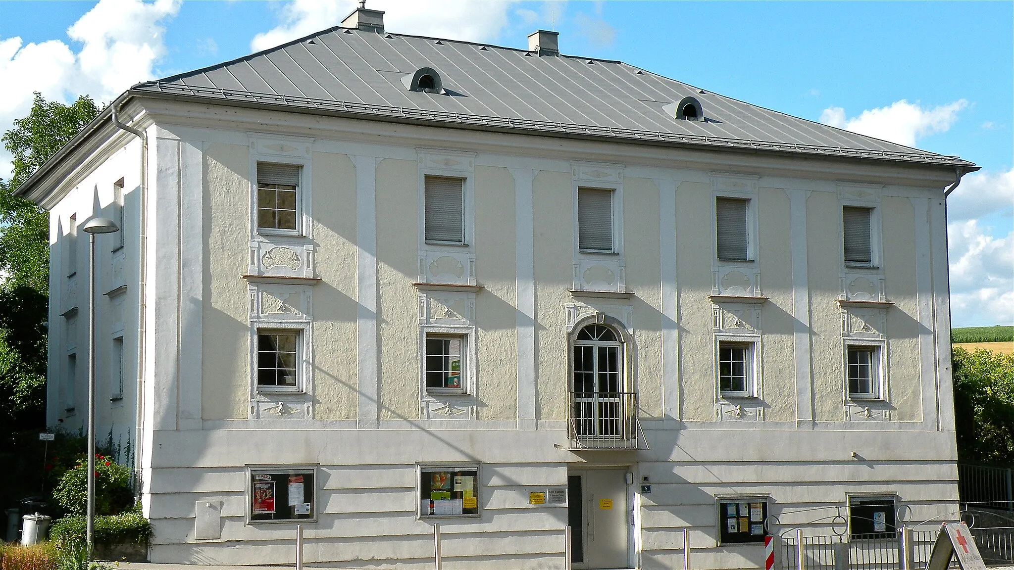 Photo showing: Pfarrhof Sankt Georgen an der Gusen im Bezirk Perg in Oberösterreich