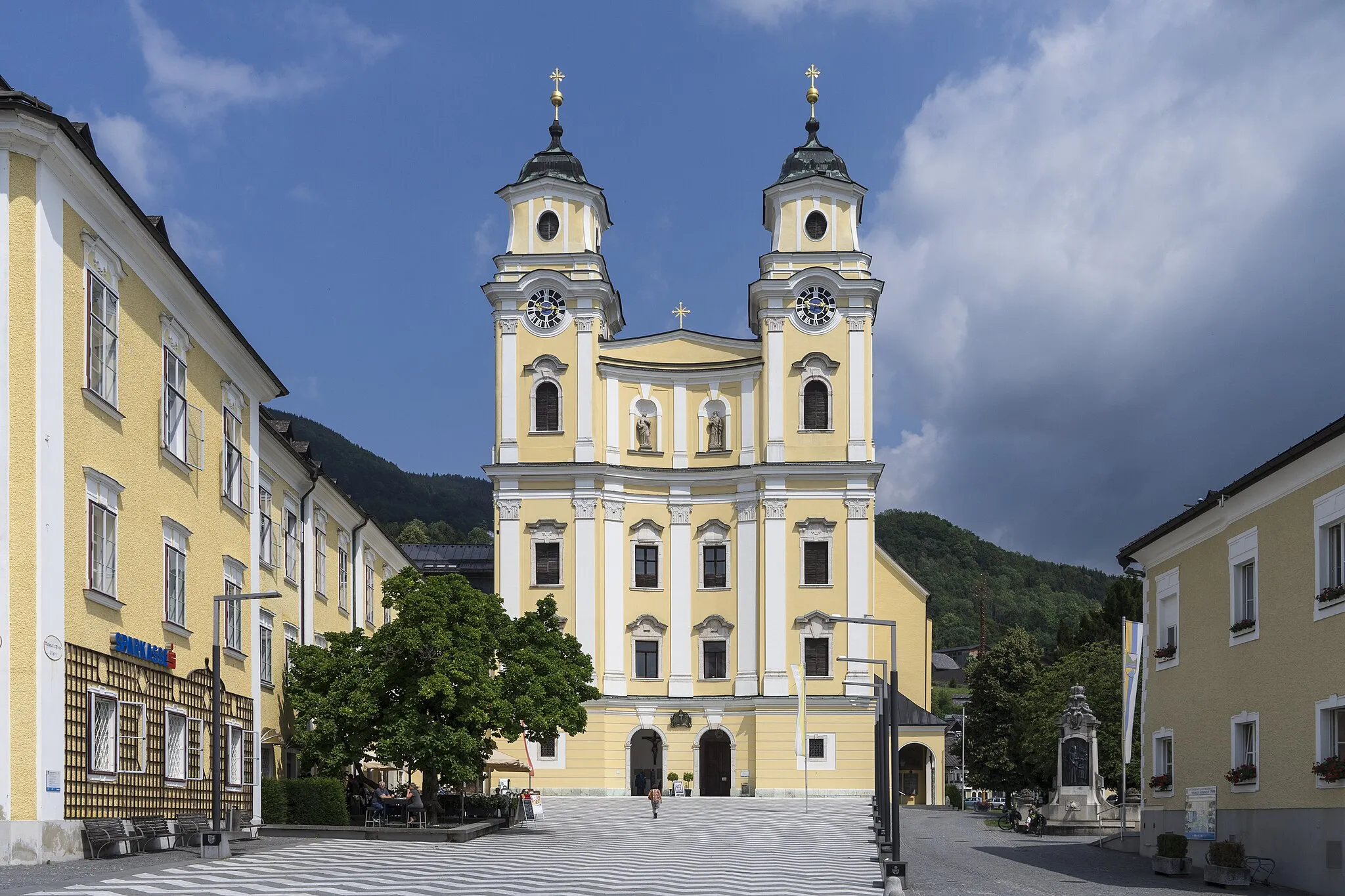 Photo showing: Mondsee Abbey