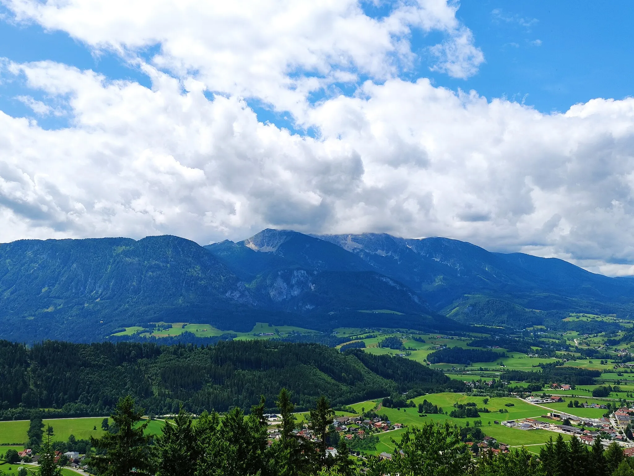 Photo showing: Rosenau am Hengstpaß, Kirchdorf District, Upper Austria, Austria.