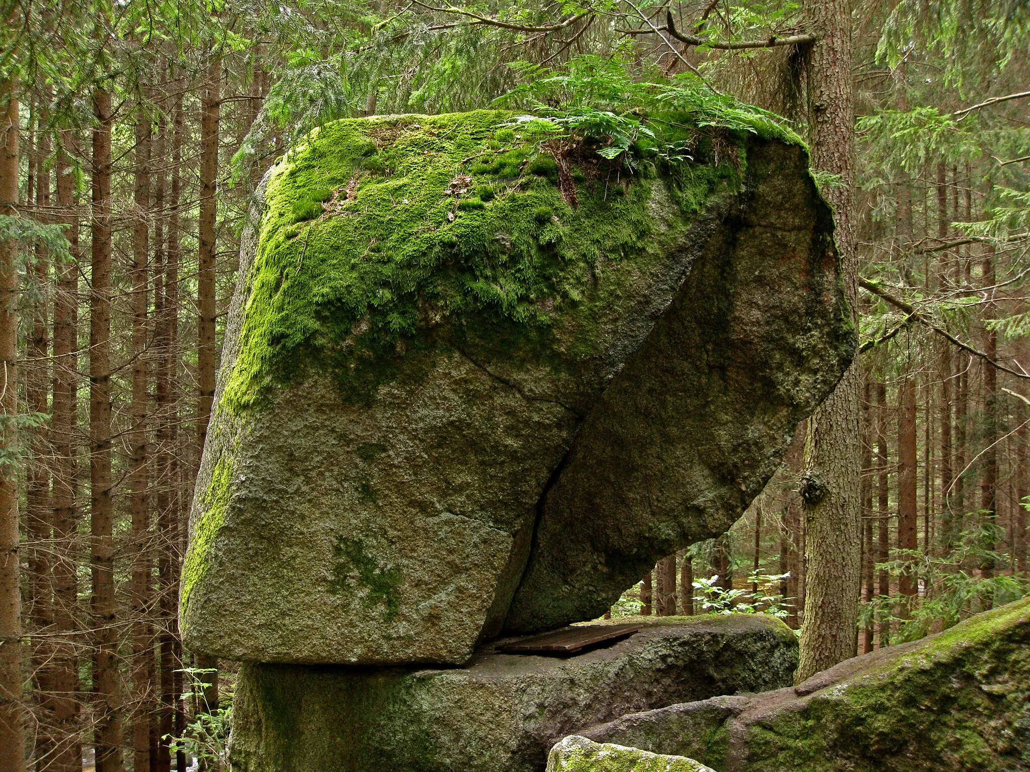 Photo showing: Wackelstein bei Harruck / Groß Gerungs