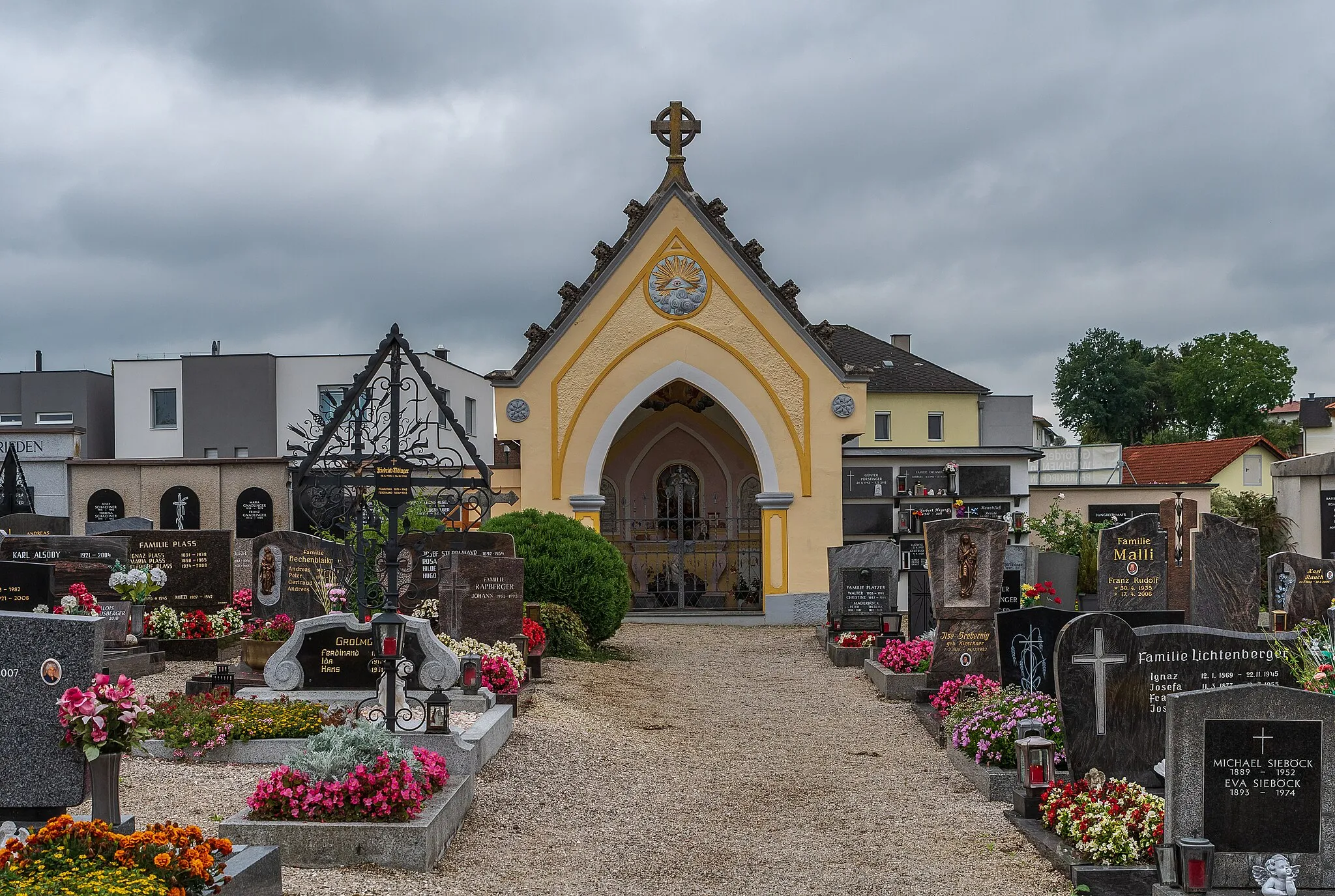 Photo showing: Friedhofskapelle in Pfarrkirchen bei Bad Hall
