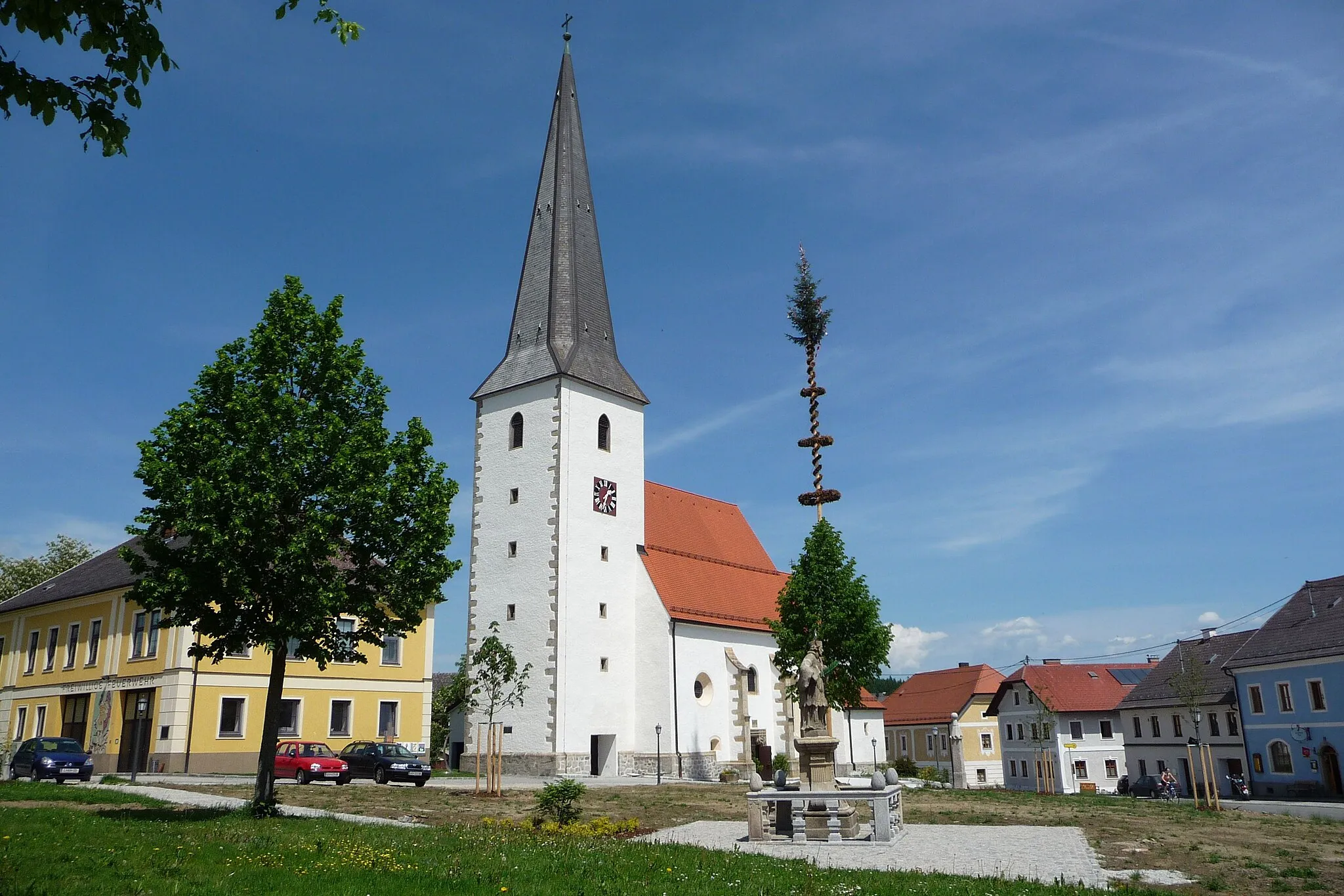 Photo showing: Parish Church Schenkenfelden