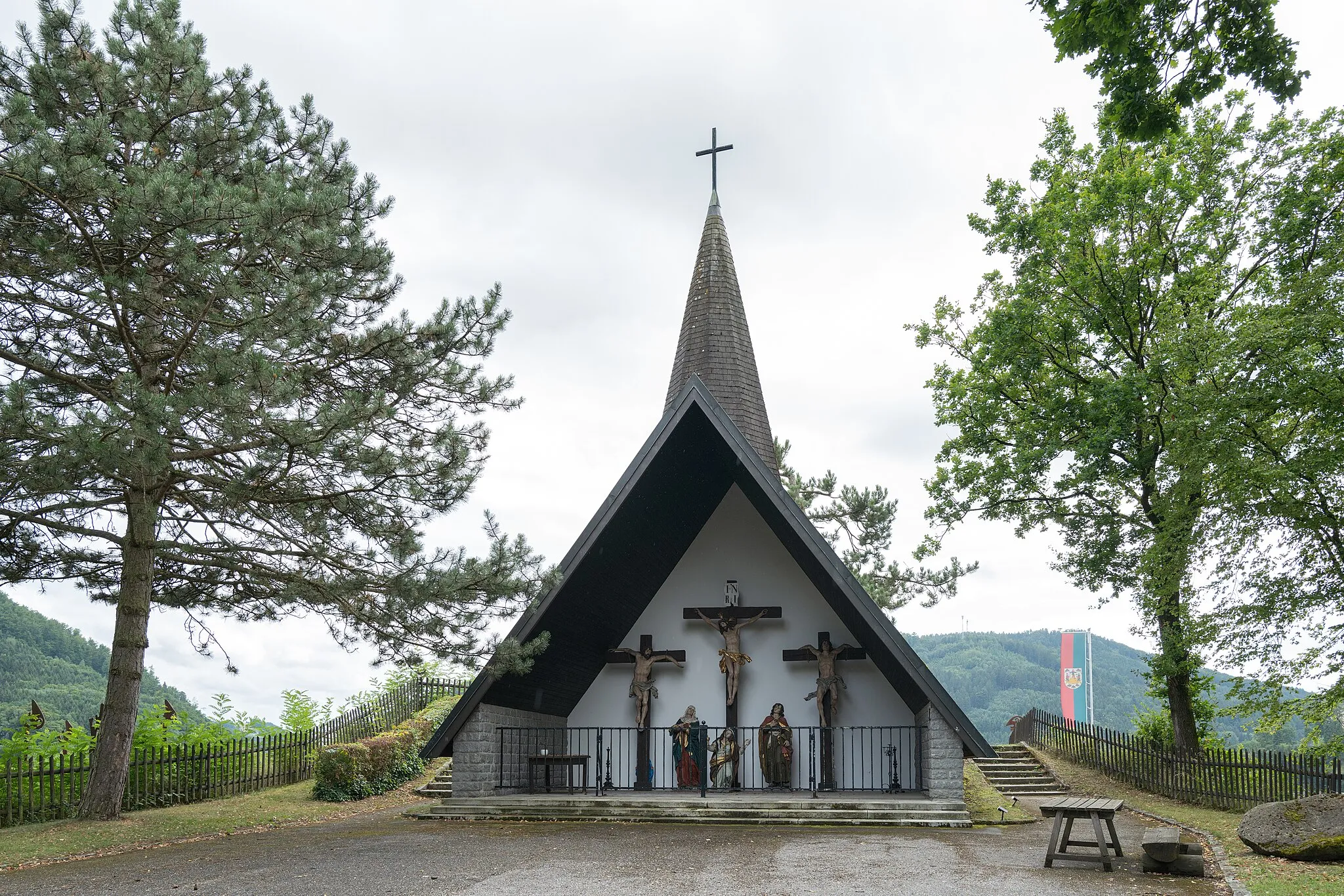 Photo showing: Kalvarienbergkapelle - Grein, Austria