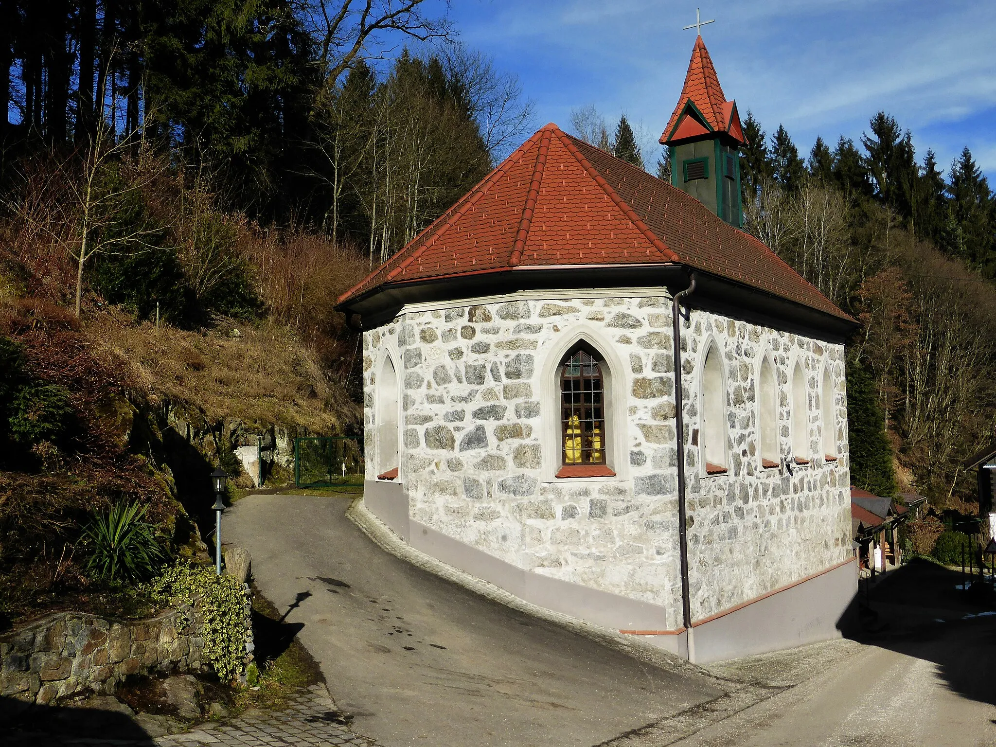 Photo showing: Auer- oder Schönbachkapelle in Kneiding