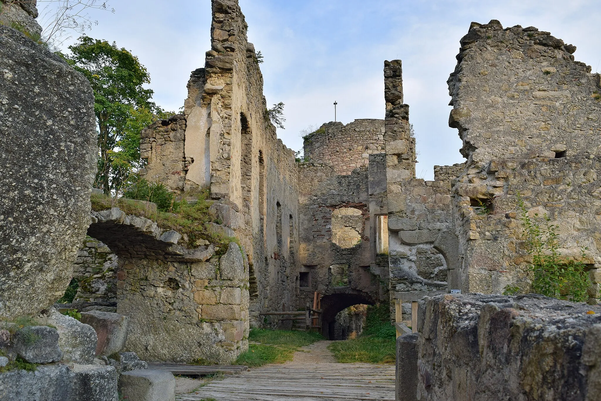 Photo showing: Burgruine Prandegg in Schönau im Mühlkreis, Bezirk Freistadt