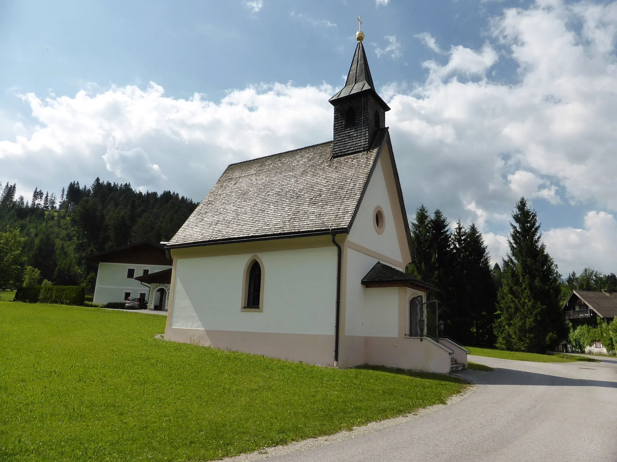 Photo showing: Kapelle Herz Jesu und hl. Leonhard (Kapelle in Stocker, Radochsbergkirchlein)