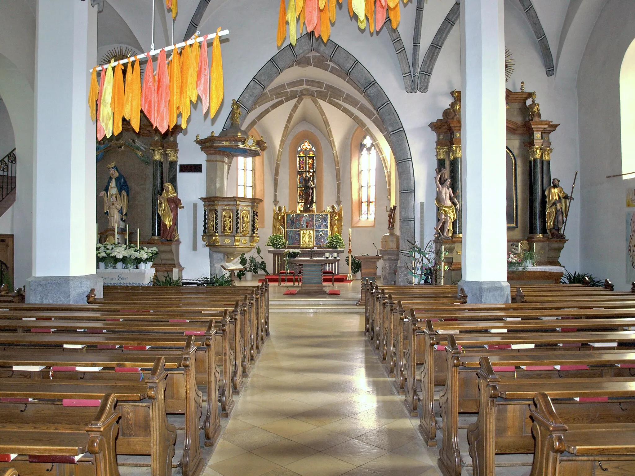 Photo showing: Kath. Pfarrkirche hl. Johannes der Täufer