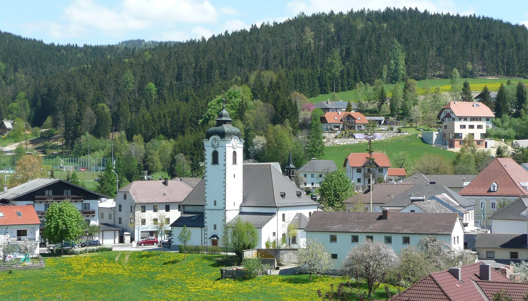 Photo showing: Blick auf Vorderweißenbach