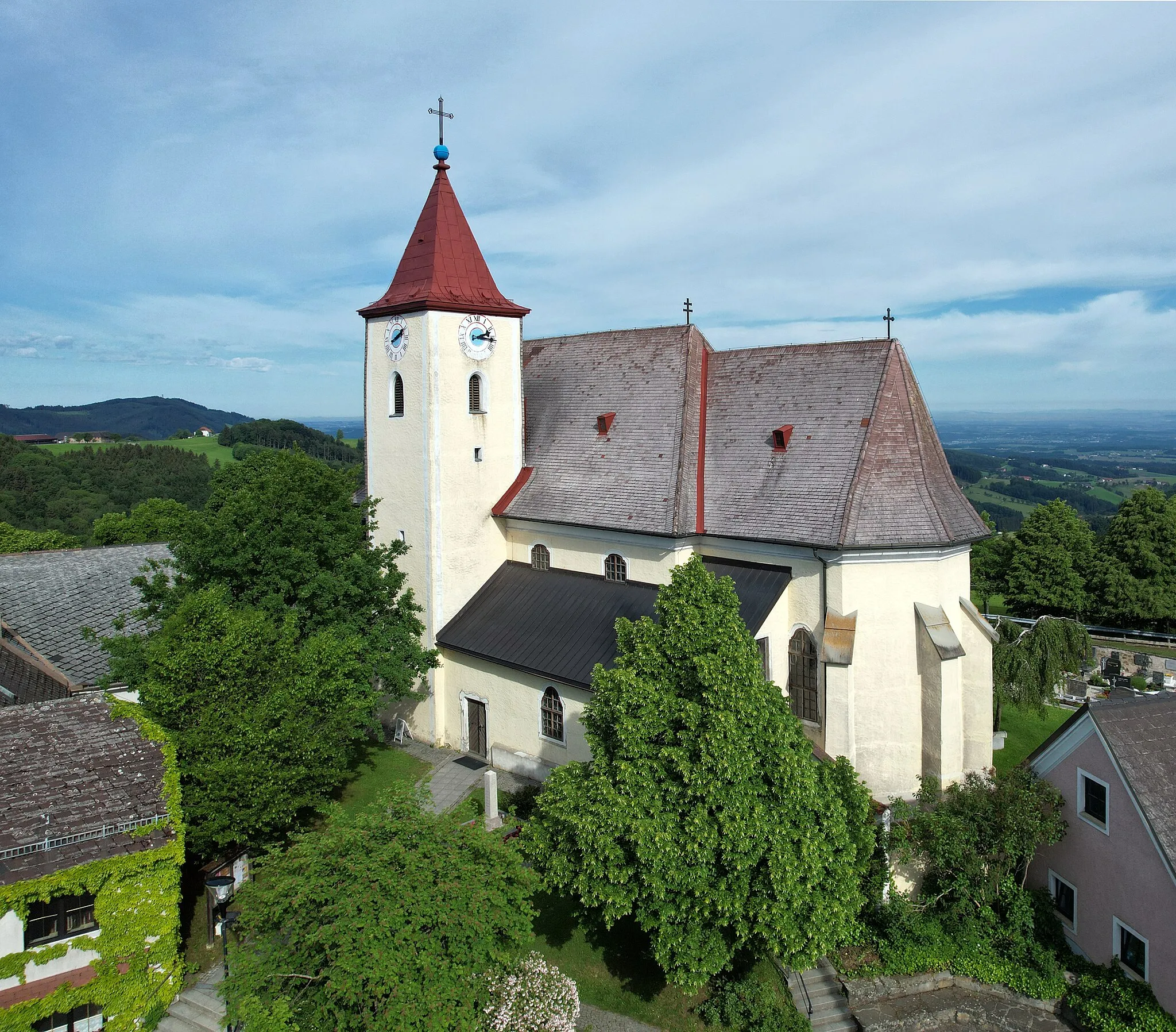 Photo showing: Pfarrkirche Kürnberg