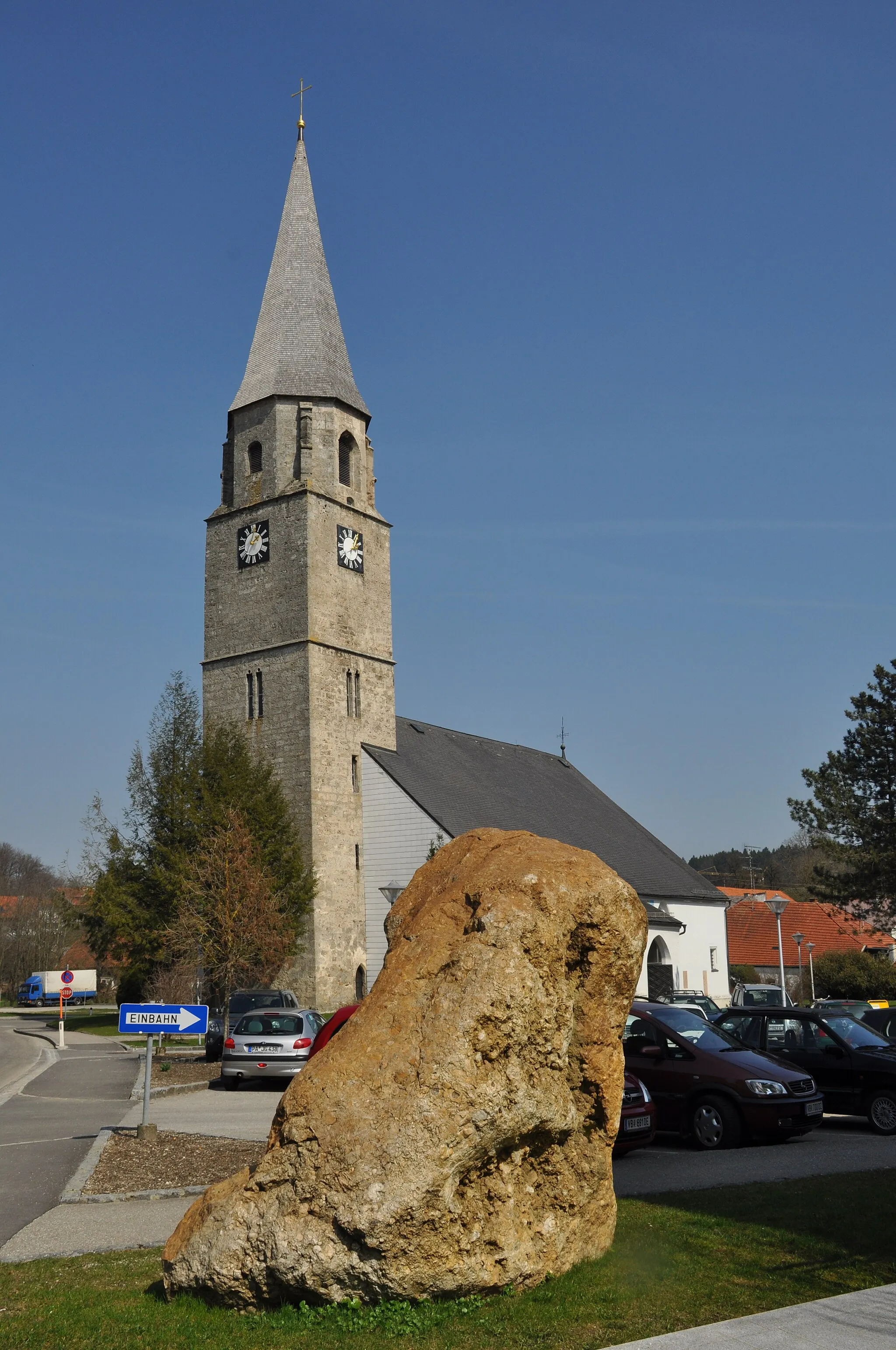 Photo showing: Pfarrkirche Mehrnbach