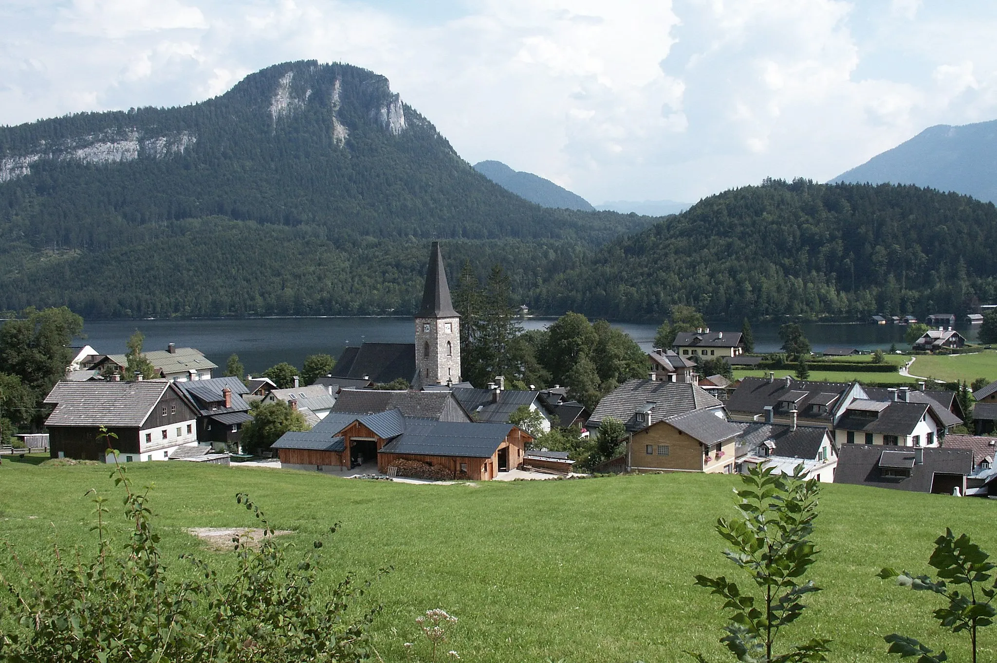 Photo showing: Altaussee Blick auf die Kirche