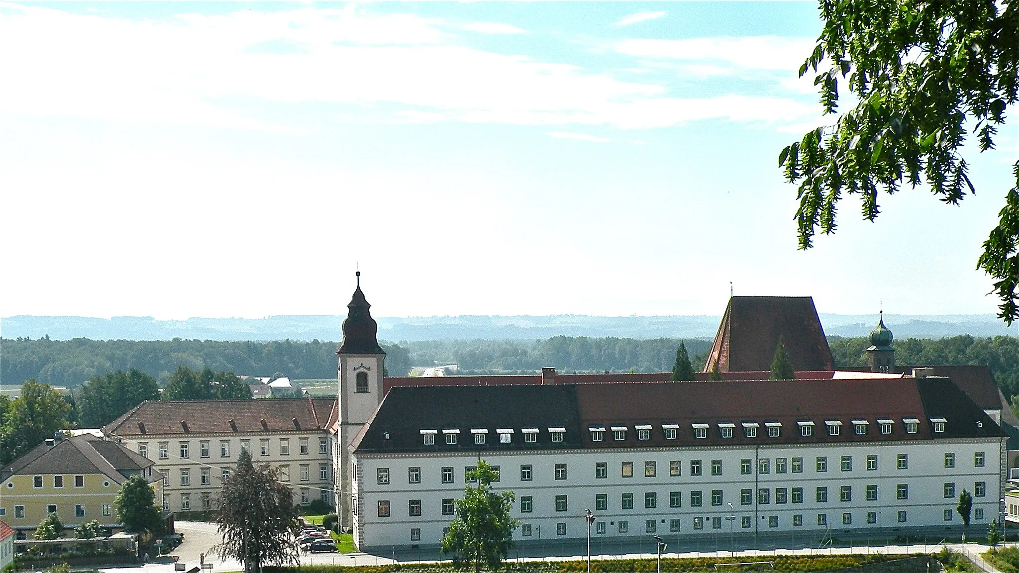 Photo showing: Ansicht des ehemaligen Zisterzienserstifts Baumgartenberg im Bezirk Perg in Oberösterreich