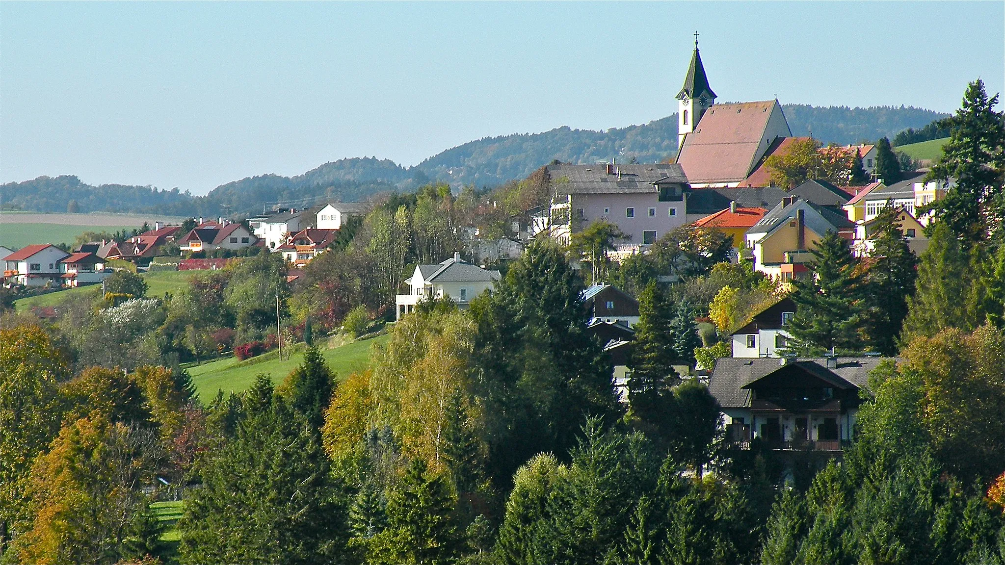 Photo showing: Ortsansicht von Bad Kreuzen