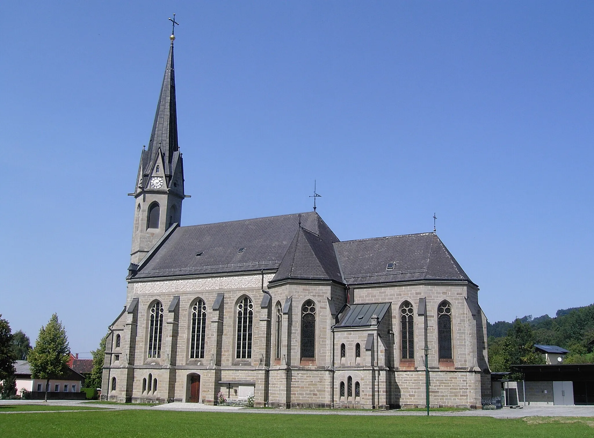 Photo showing: Sankt Ulrich bei Steyr Kath.Filialkirche Kleinraming, Kirchenplatz 8