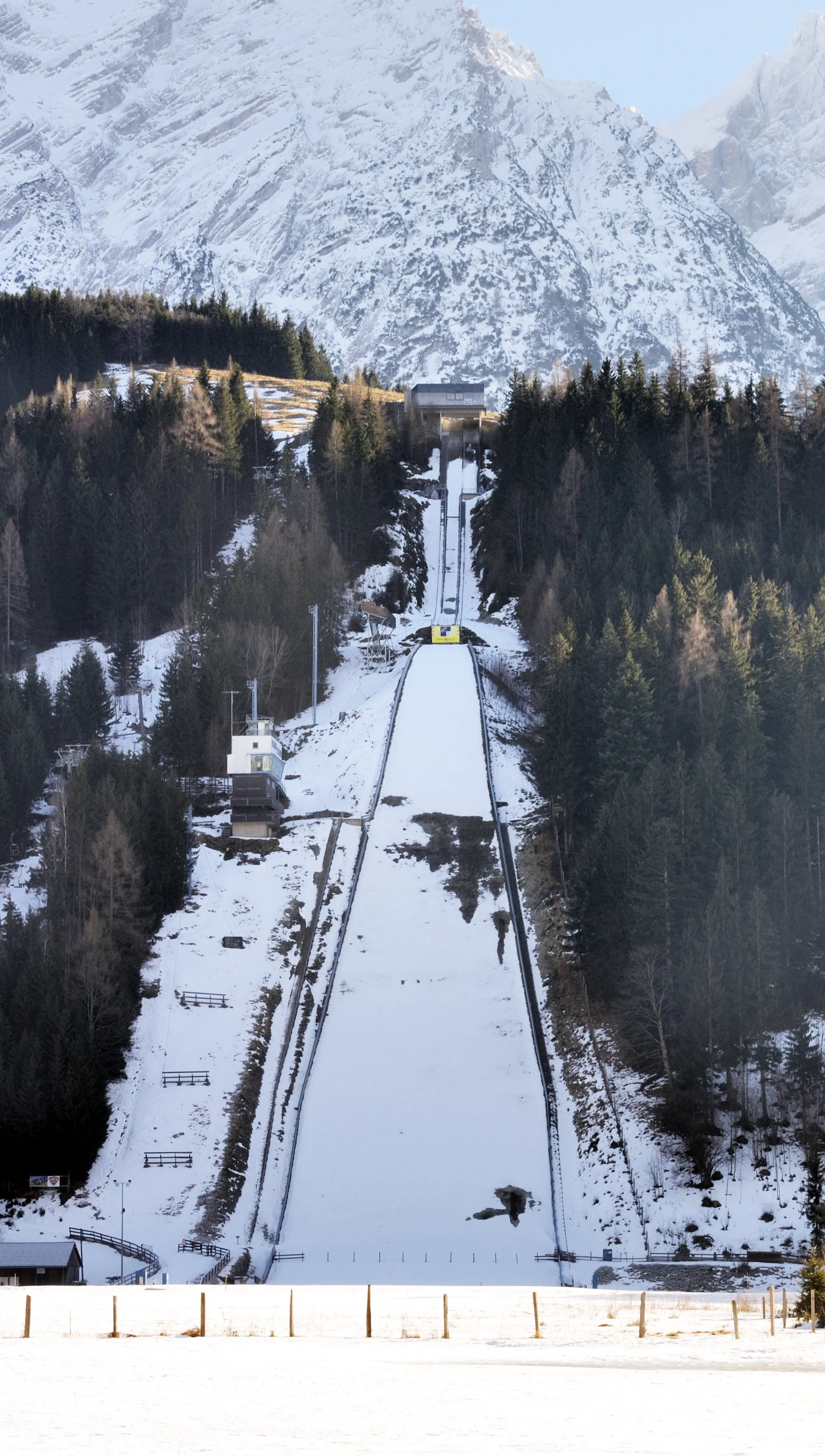 Photo showing: Ski jumping hill, Kulm