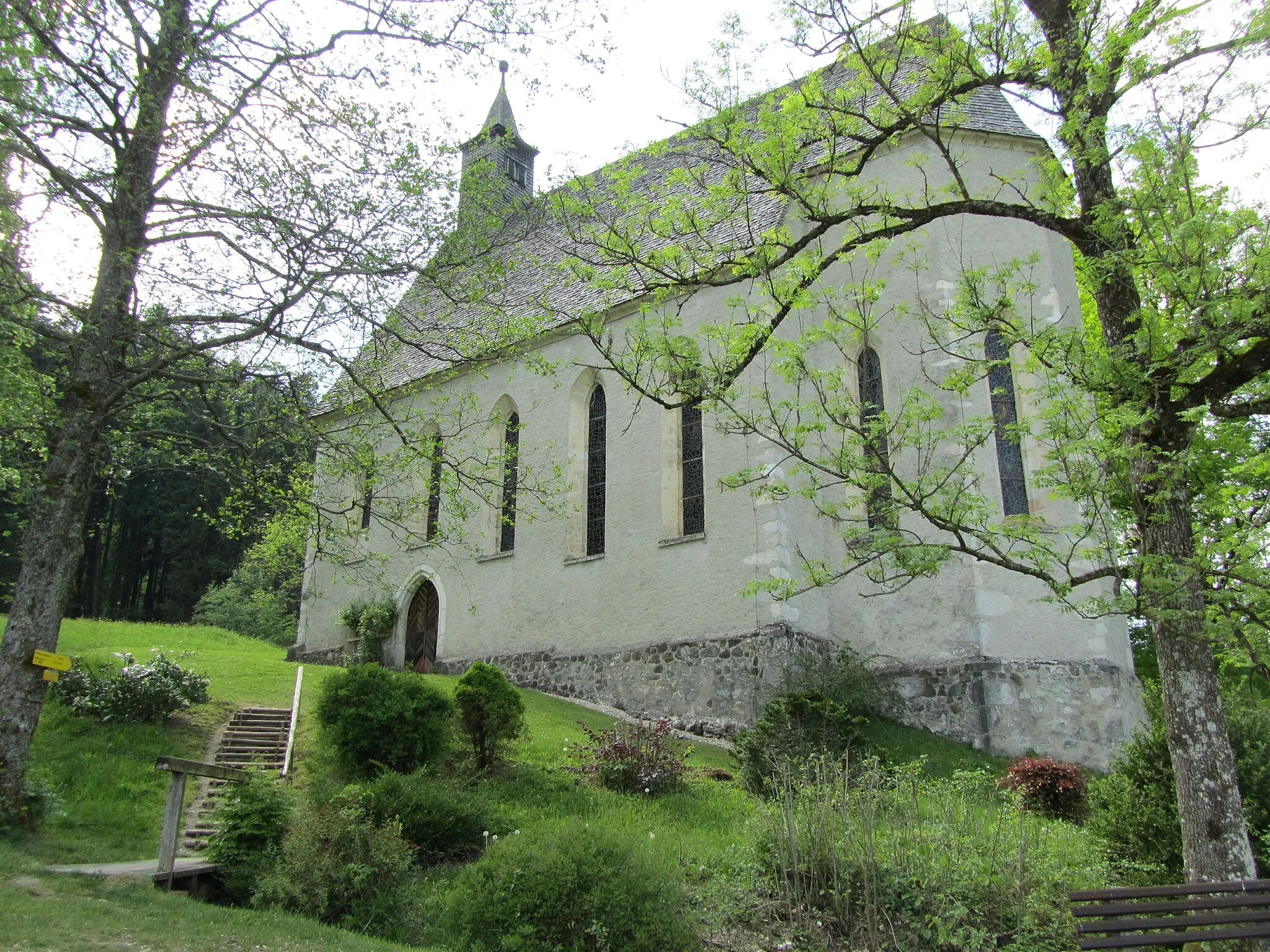 Photo showing: Kath. Filialkirche hl. Martin, Konradskirche, Oberwang