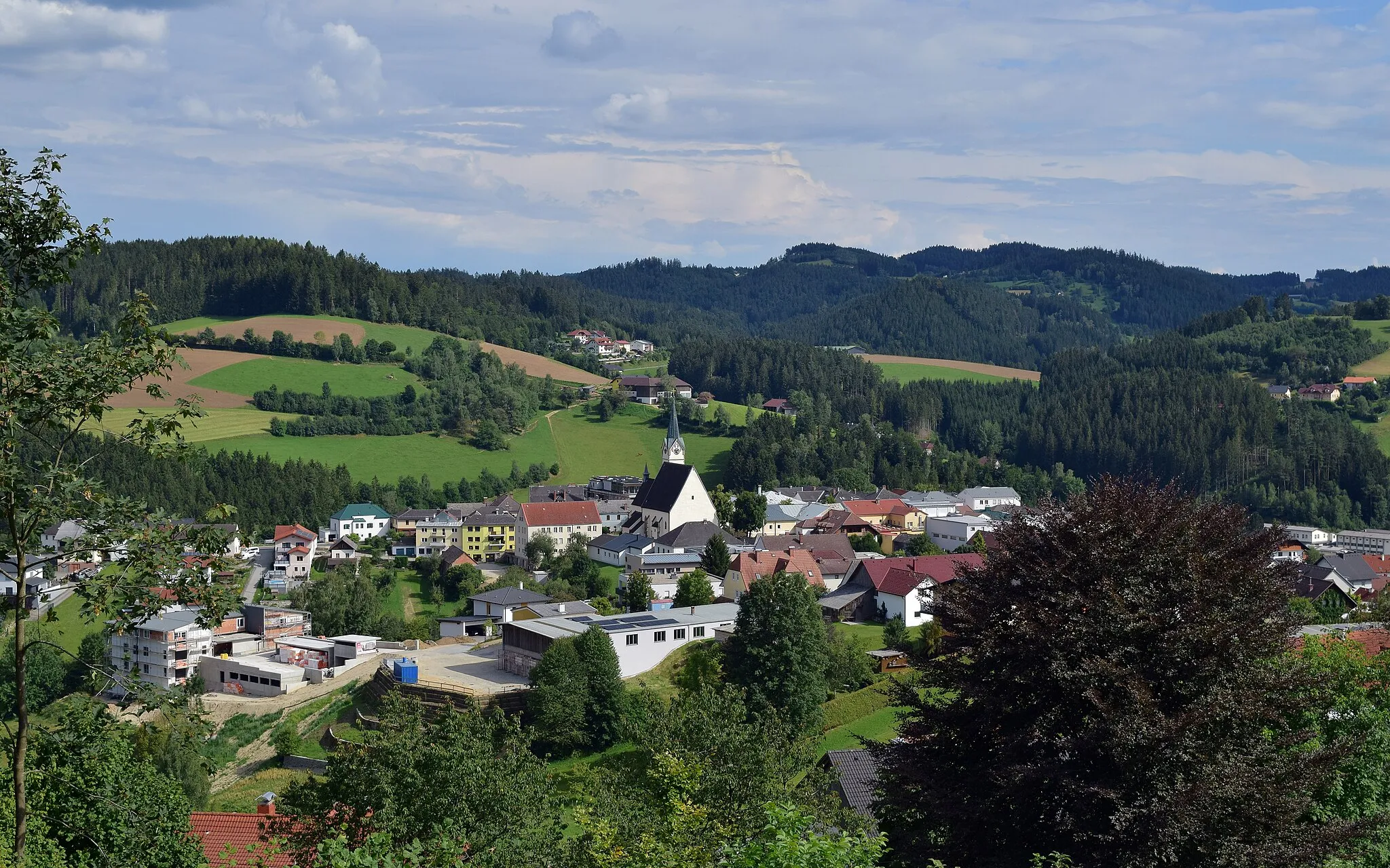 Photo showing: Ortsansicht von Königswiesen