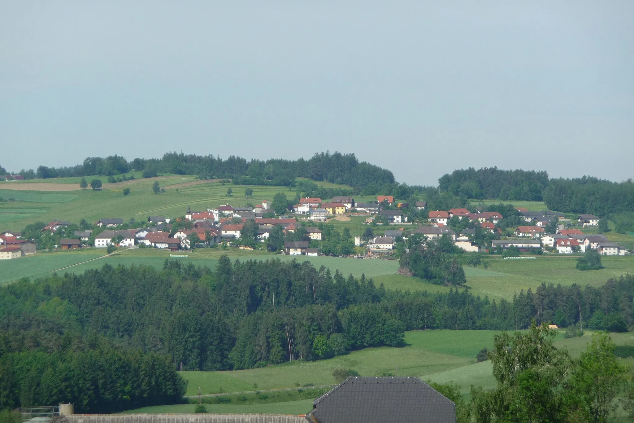 Photo showing: View of Waldburg in Upper Austria