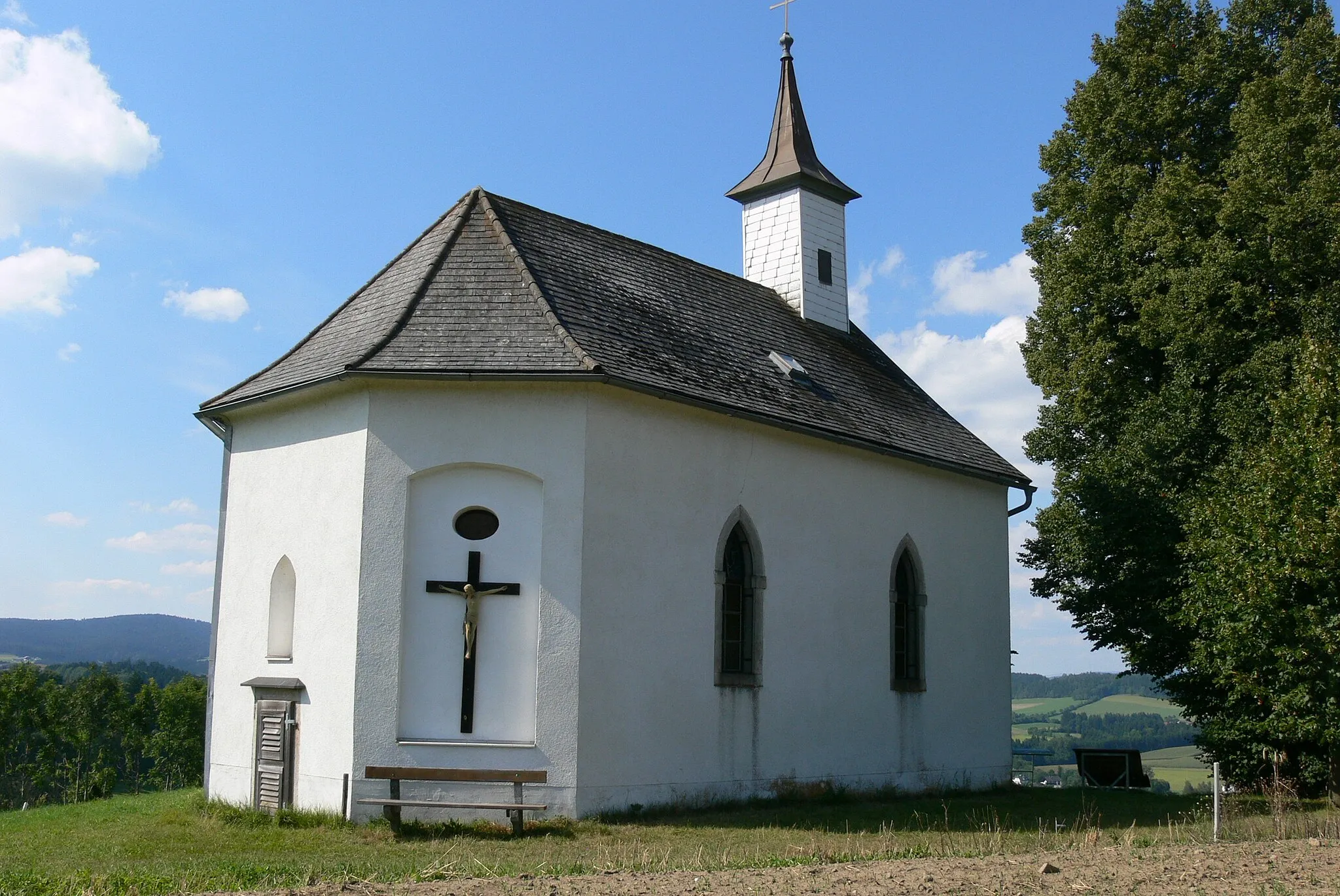 Photo showing: Lembach ( Upper Austria ). Mühlholz chapel ( 1844 ).