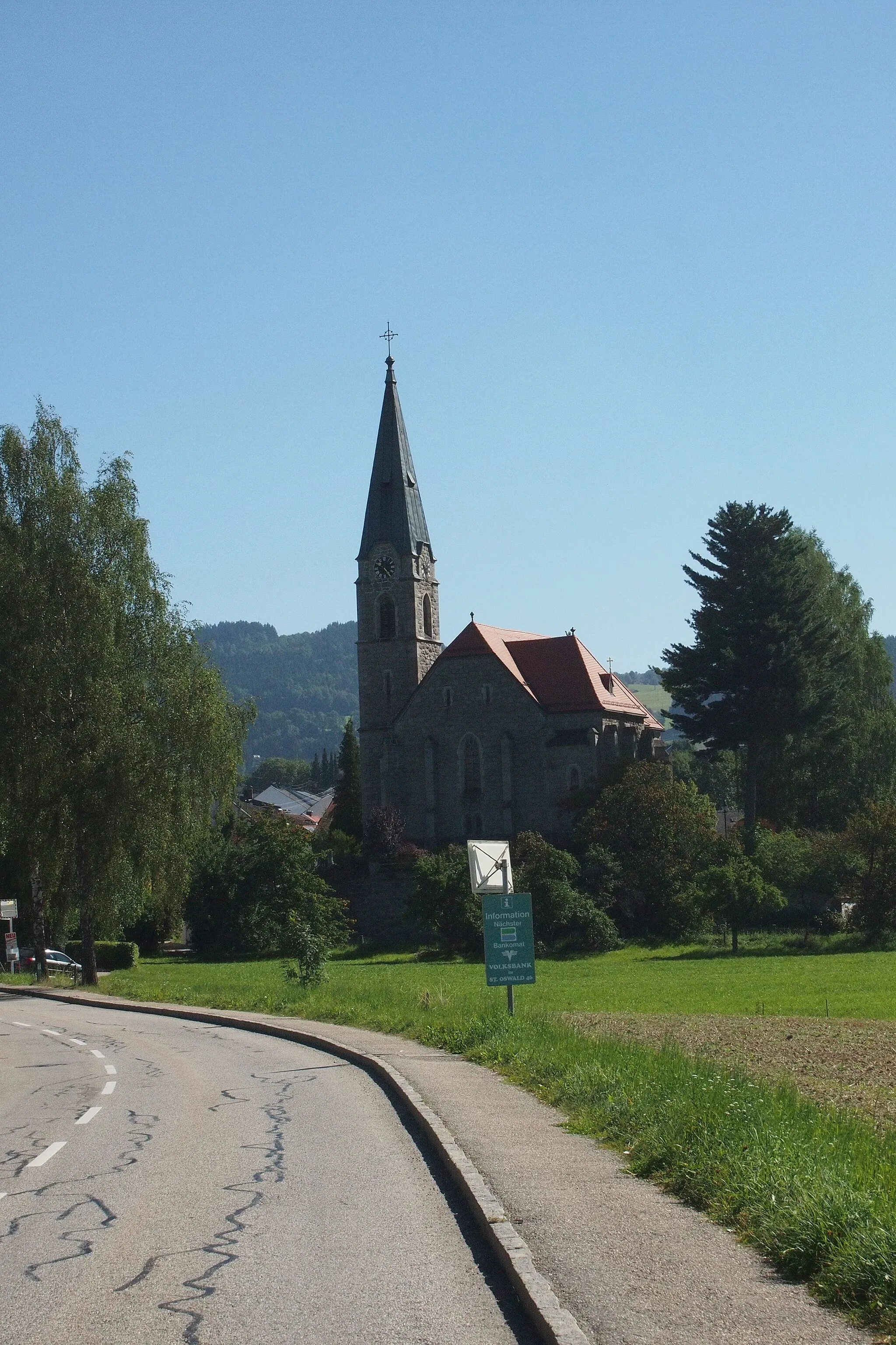 Photo showing: Kath. Pfarrkirche hl. Oswald