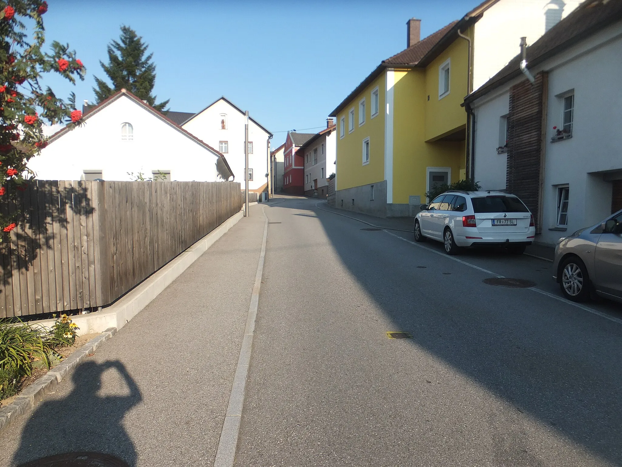 Photo showing: Sankt Oswald bei Freistadt - the main street