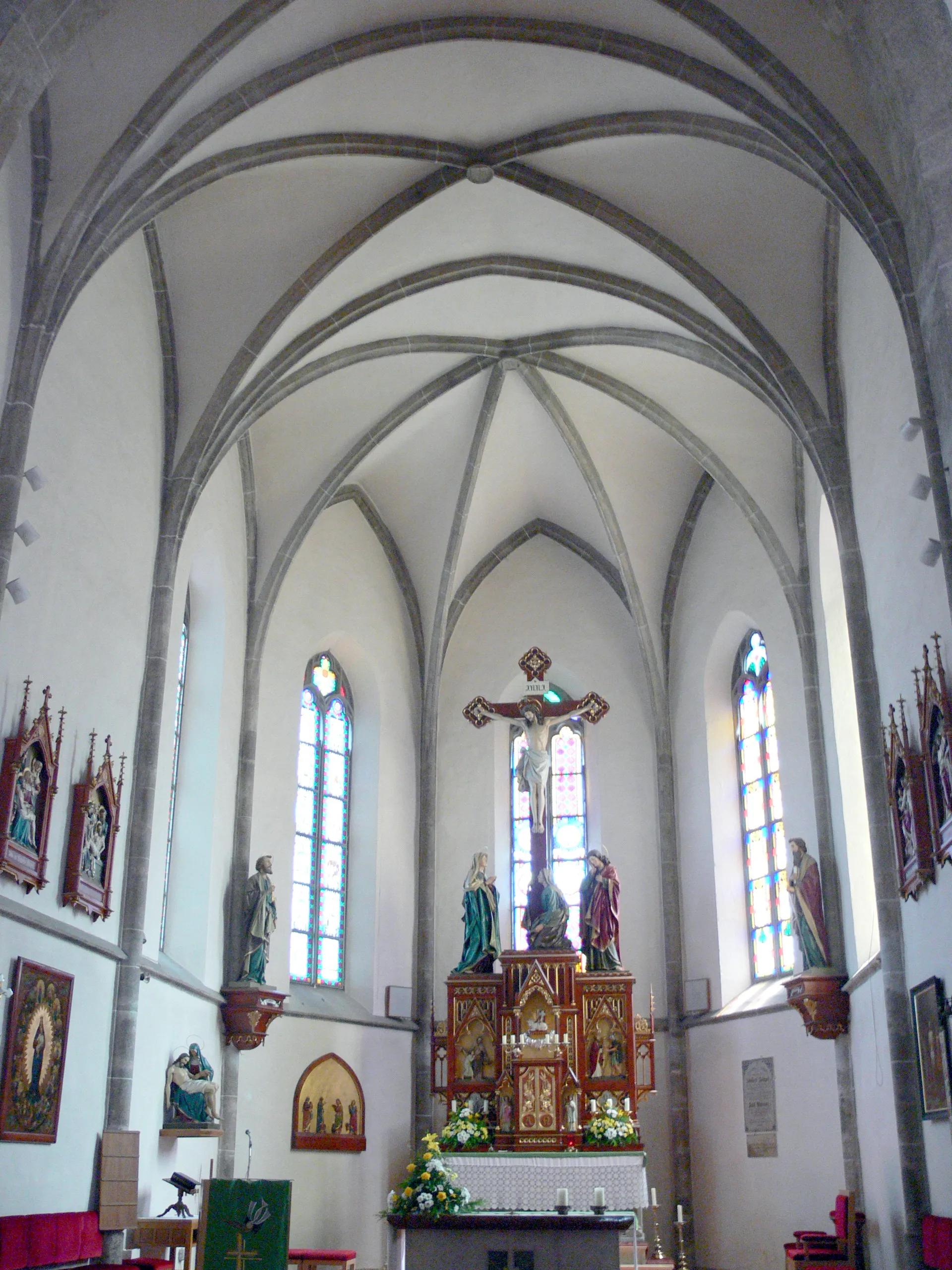 Photo showing: Pötting - parish church of the Holy Cross: Interior