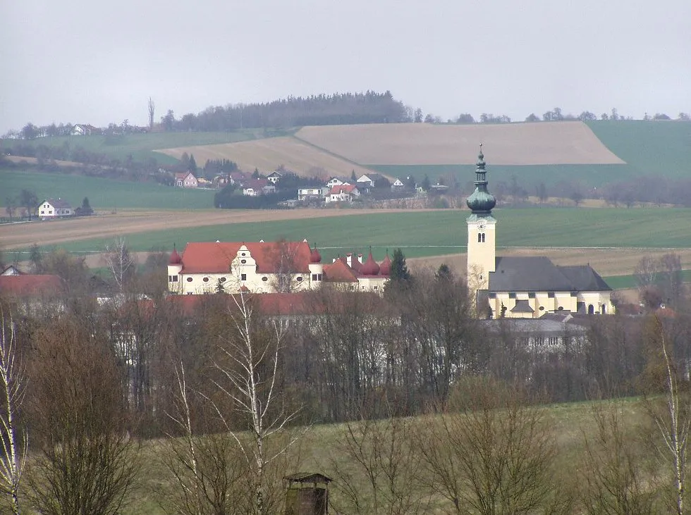 Photo showing: Blick vom Süden auf Buchkirchen