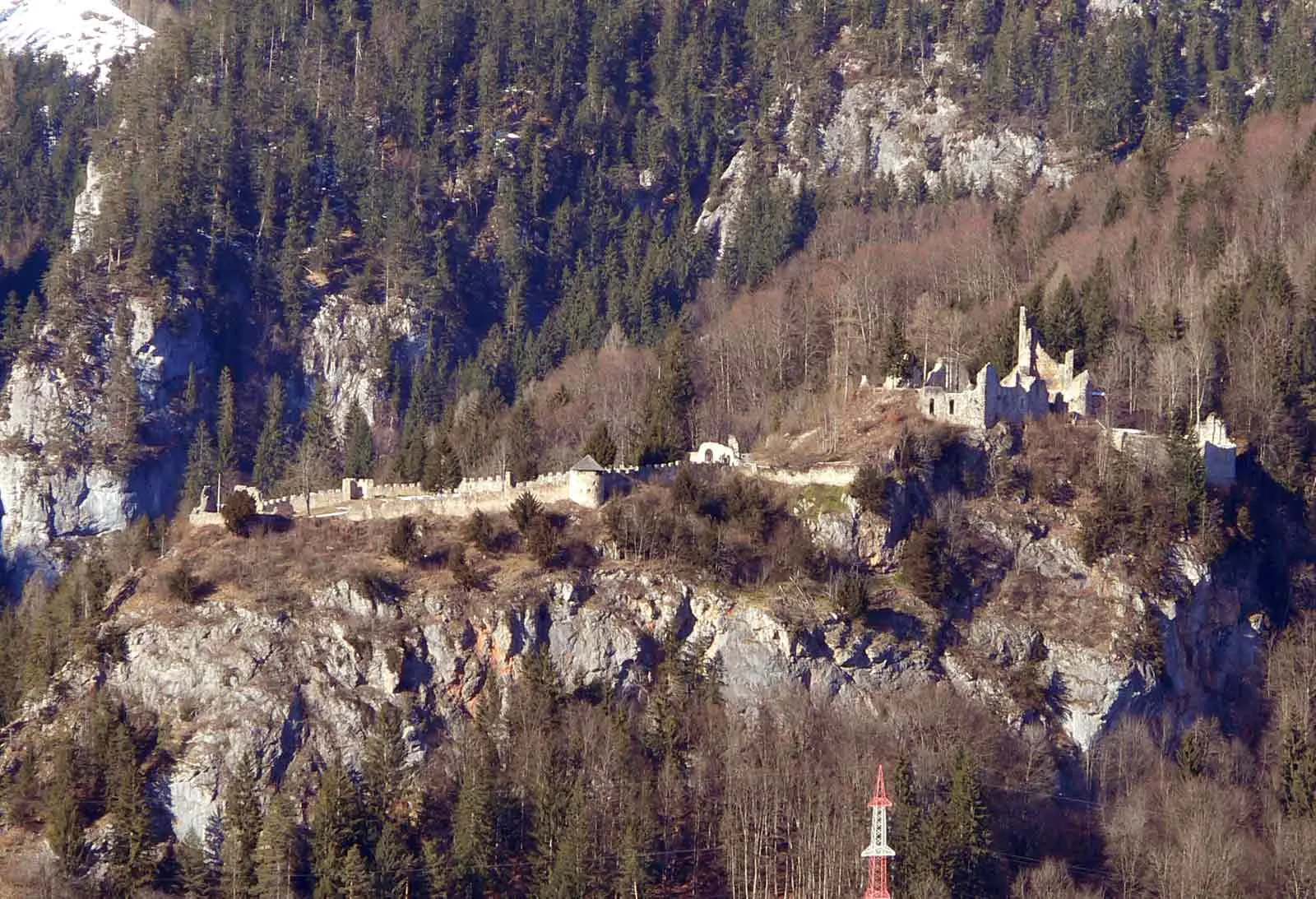 Photo showing: Burgruine Wolkenstein, Gemeinde Wörschach