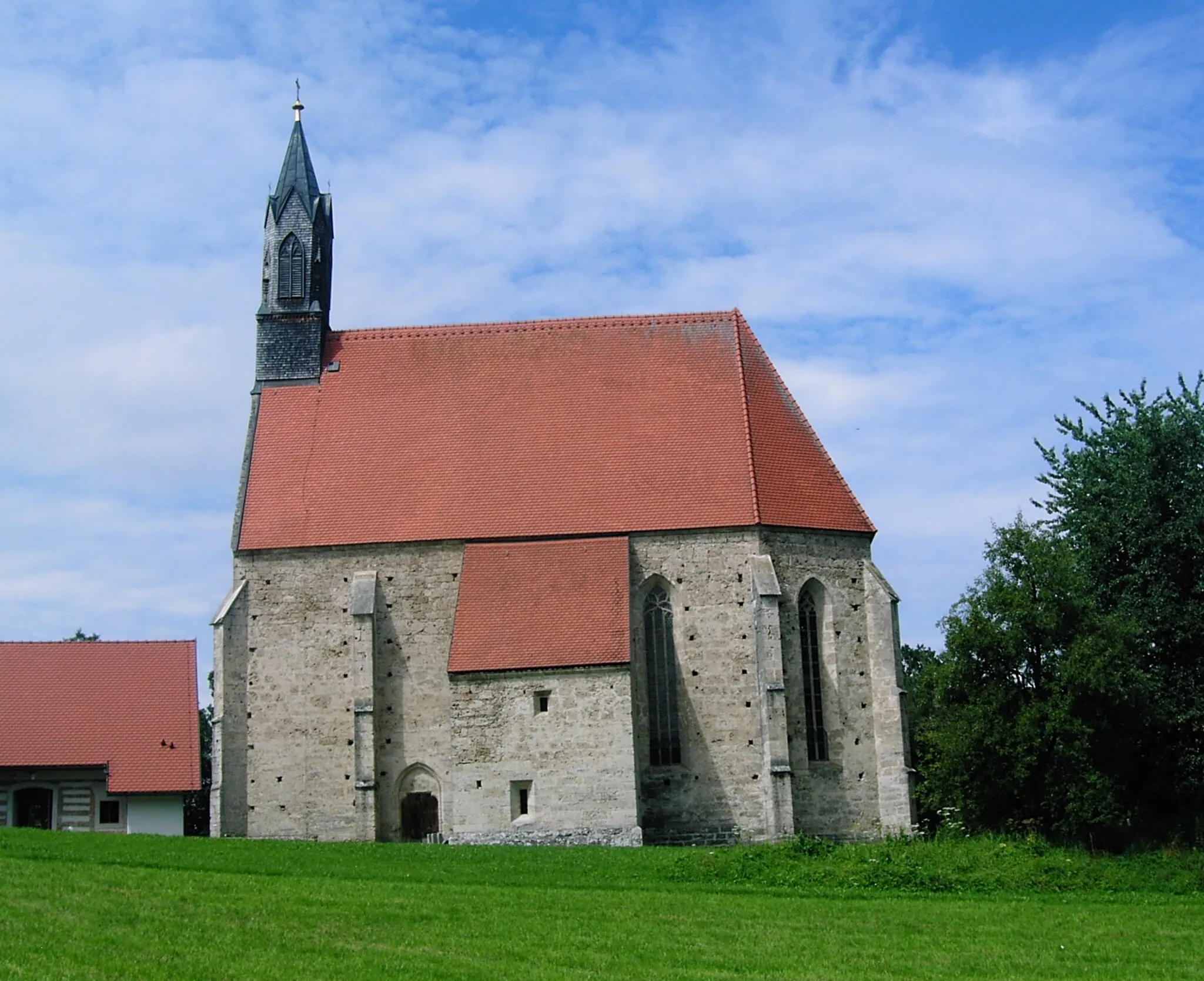 Photo showing: Adlwang Wallfahrtskirche St.Blasien Grünburger Straße 117, Westansicht