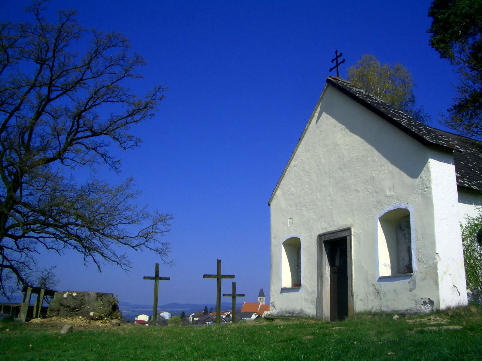 Photo showing: Calvary Church in Wartberg ob der Aist, Upper Austria