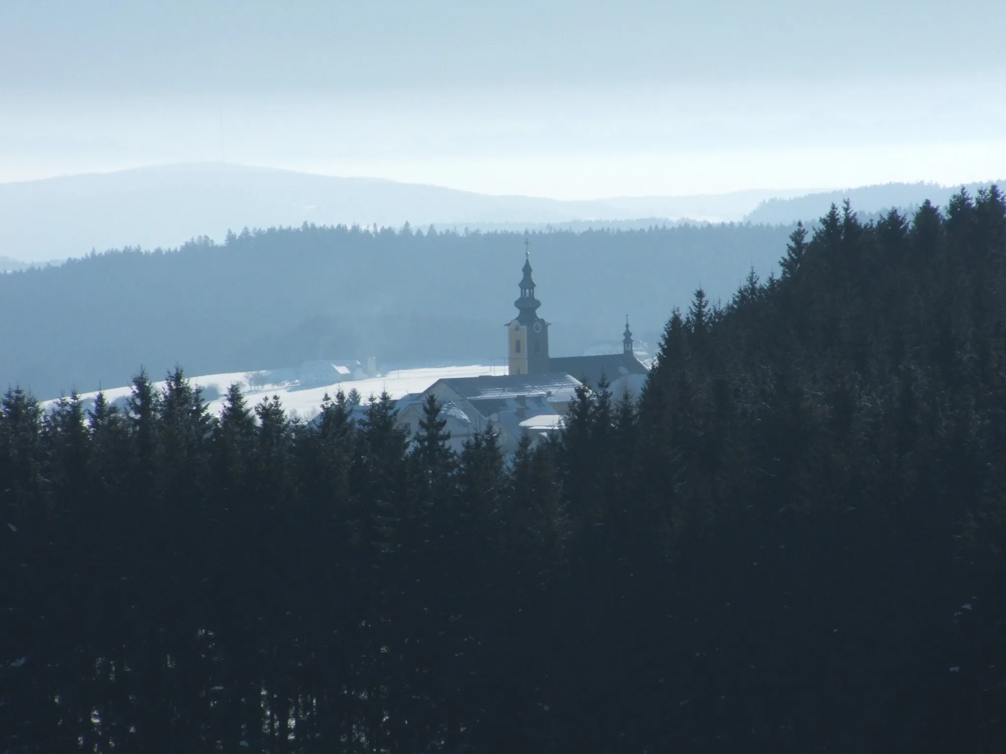 Photo showing: Traberg, Upper Austria, Austria, in winter