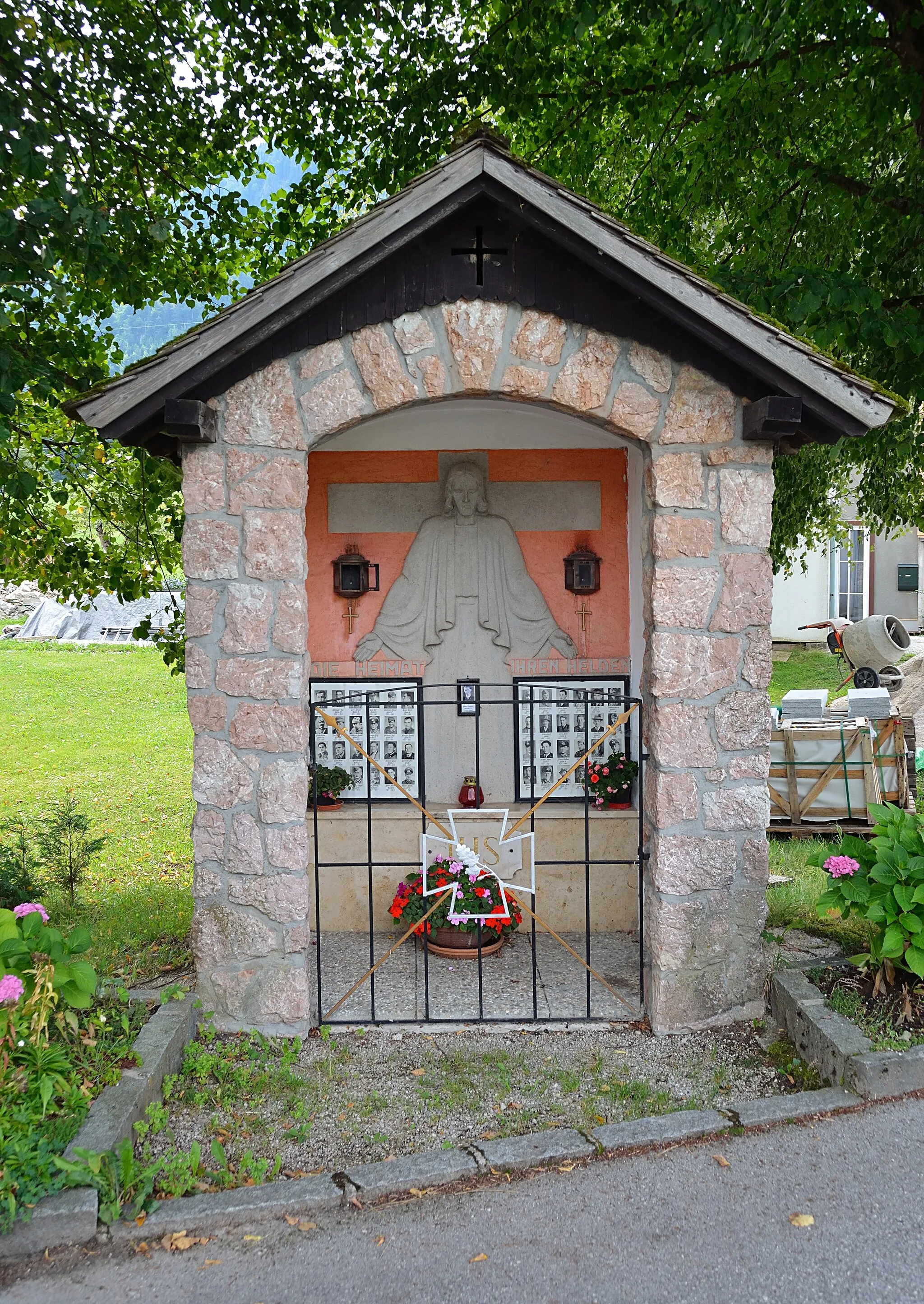 Photo showing: War memorial in Lindau, Bad Ischl