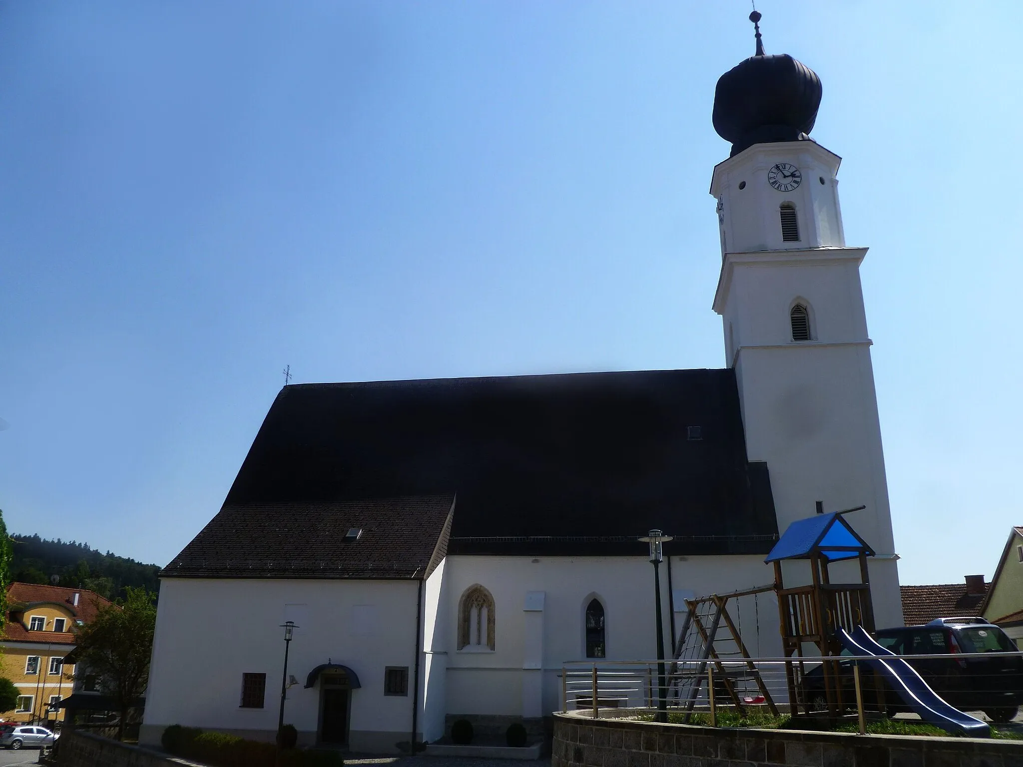 Photo showing: Kath. Pfarrkirche hl. Nikolaus