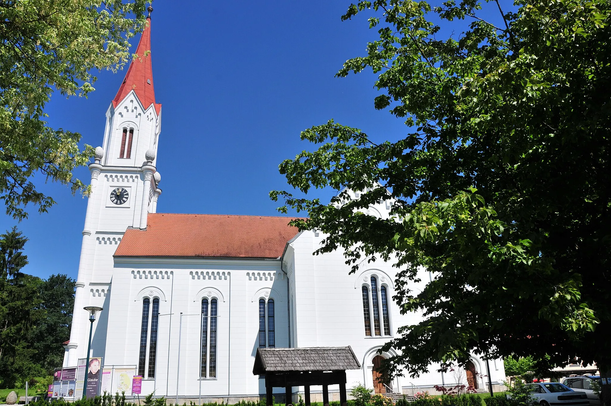 Photo showing: Evang. Pfarrkirche A.B., Dreieinigkeitskirche