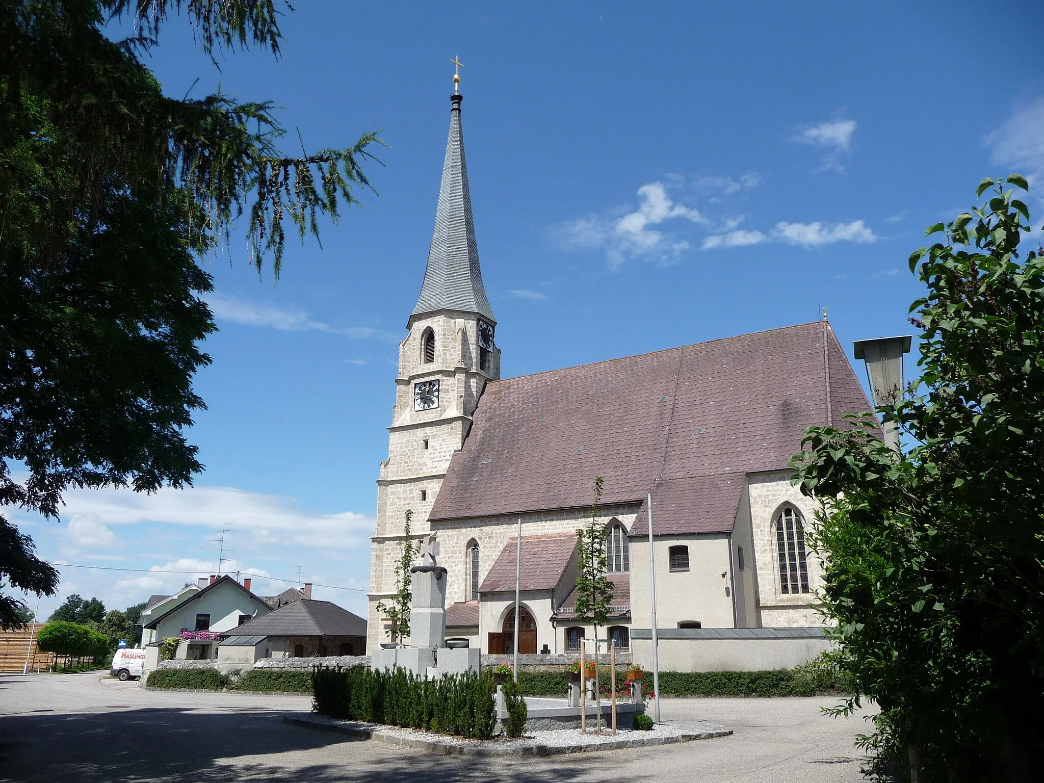 Photo showing: Polling im Innkreis, Pfarrkirche St. Andreas