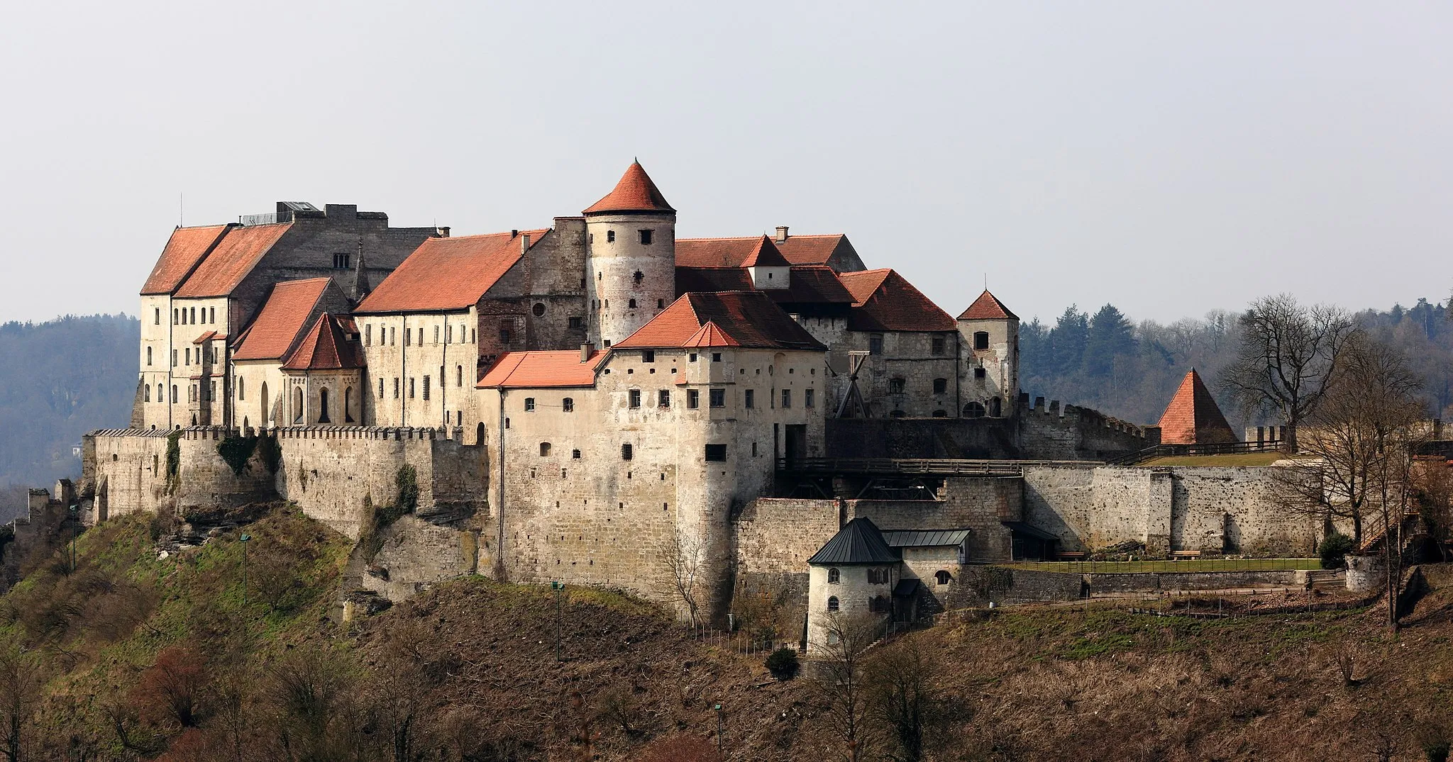 Photo showing: Castle of Burghausen