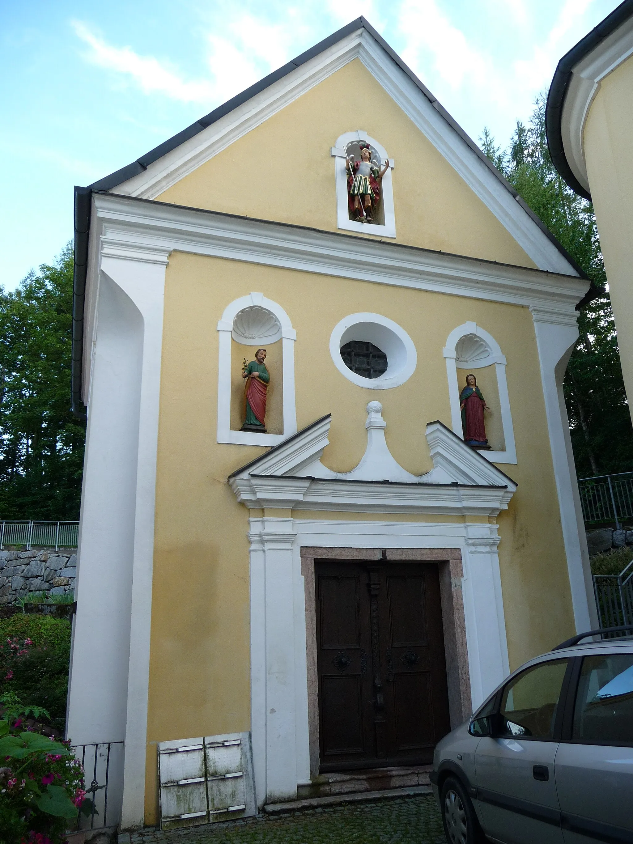 Photo showing: 'Maria Schnee' chapel in Brunnenthal, Upper Austria.