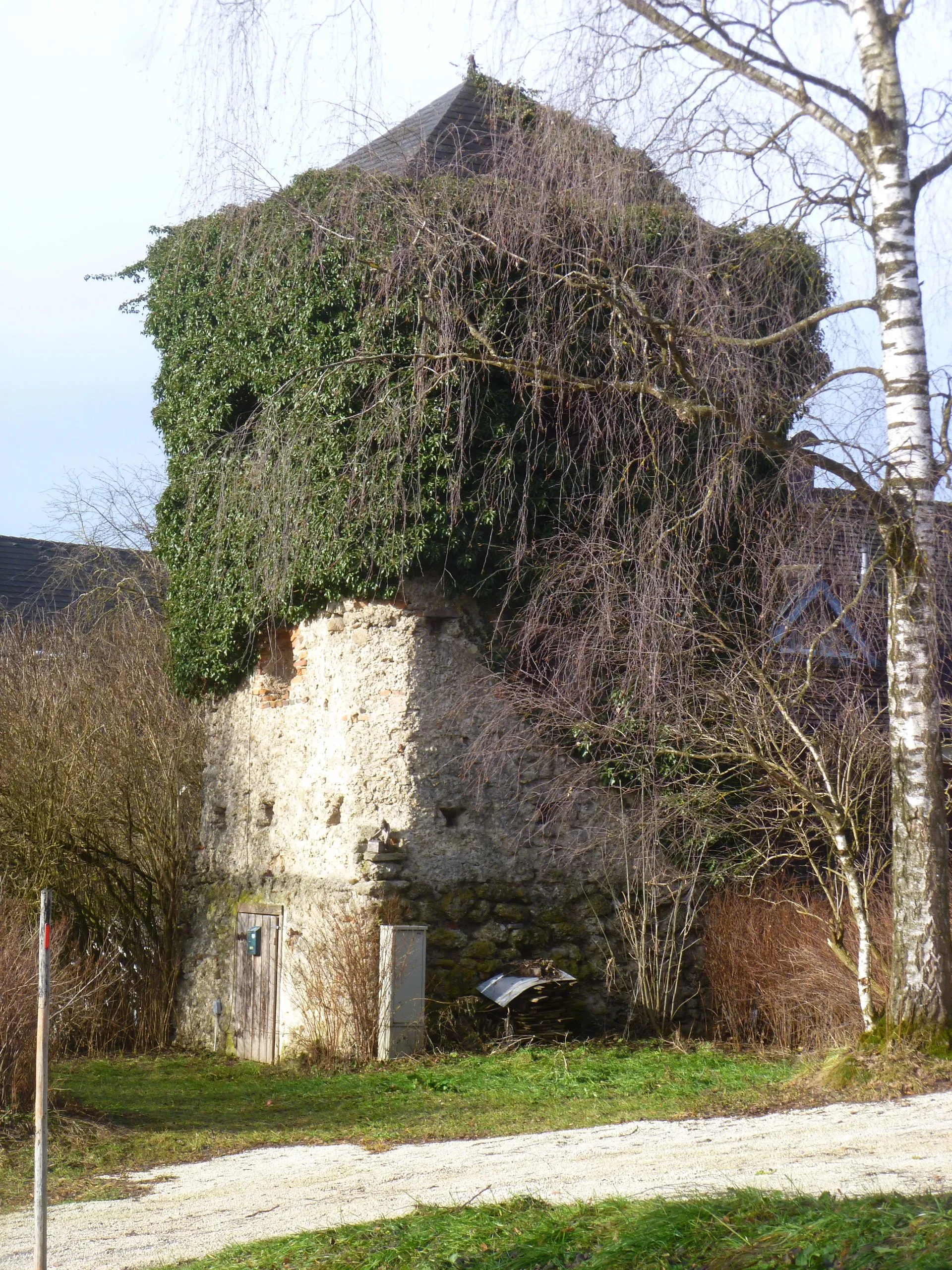 Photo showing: Burg Walchen (Turm)