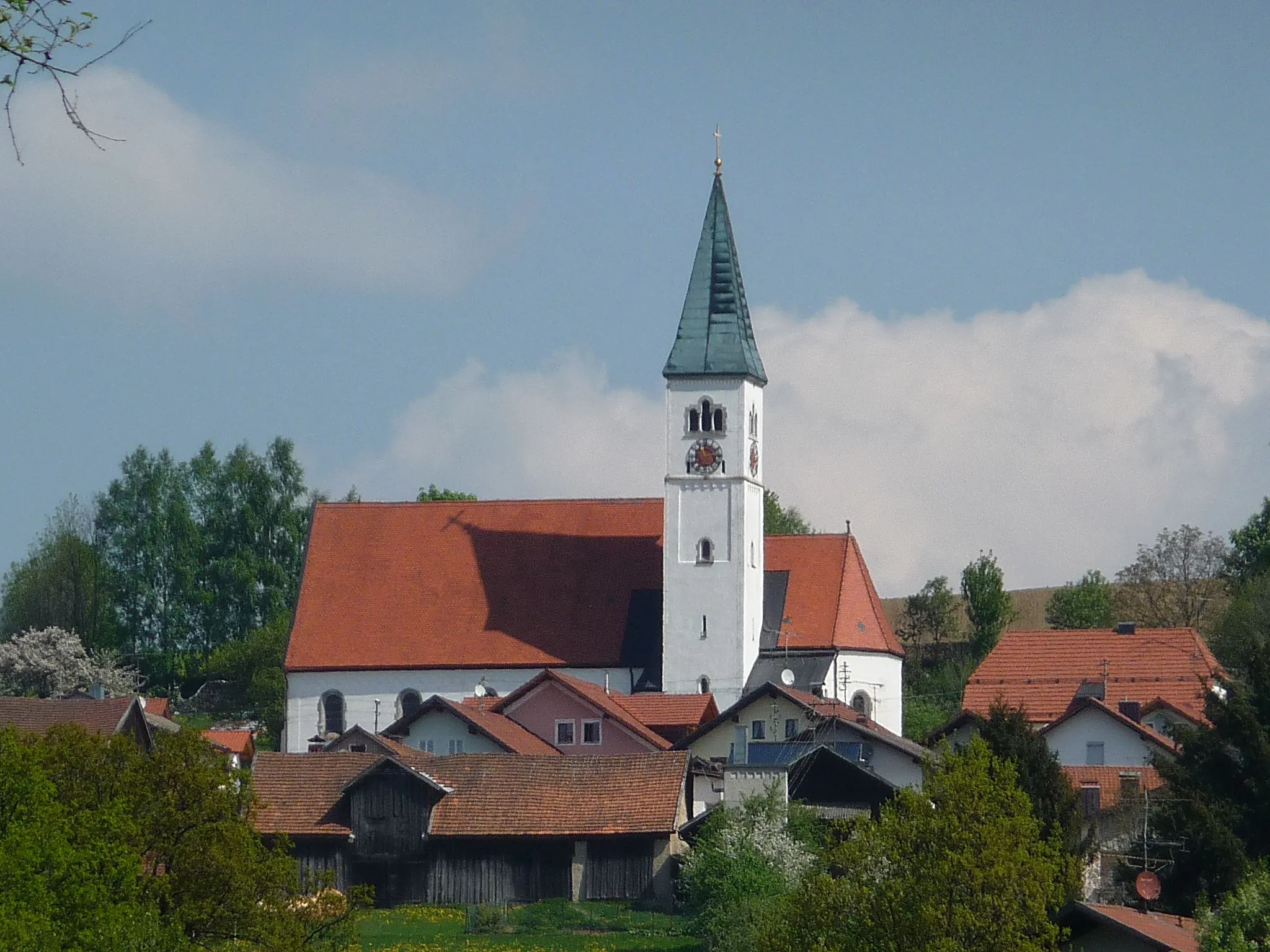 Photo showing: Die Pfarrkirche Sieben Schmerzen Mariä in Wildenranna